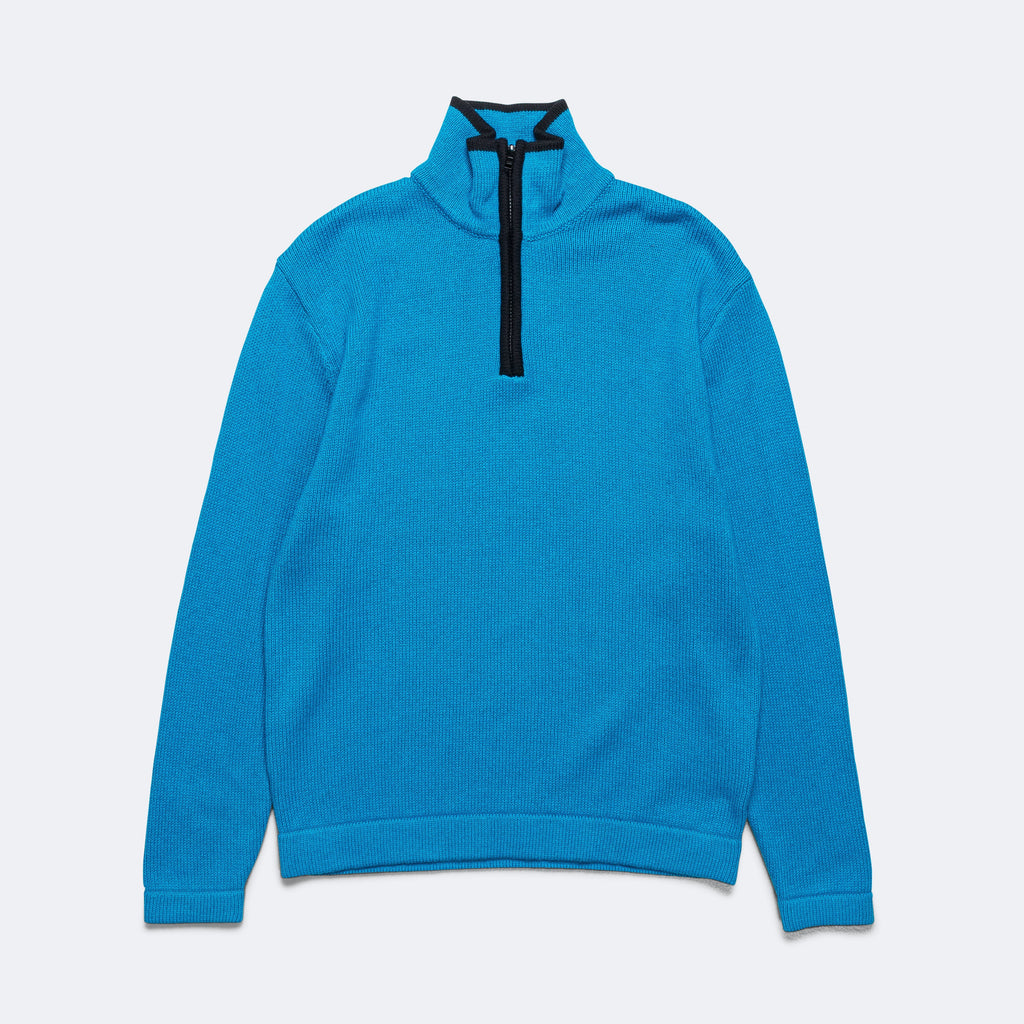 Funnel Neck Sweater - Aqua