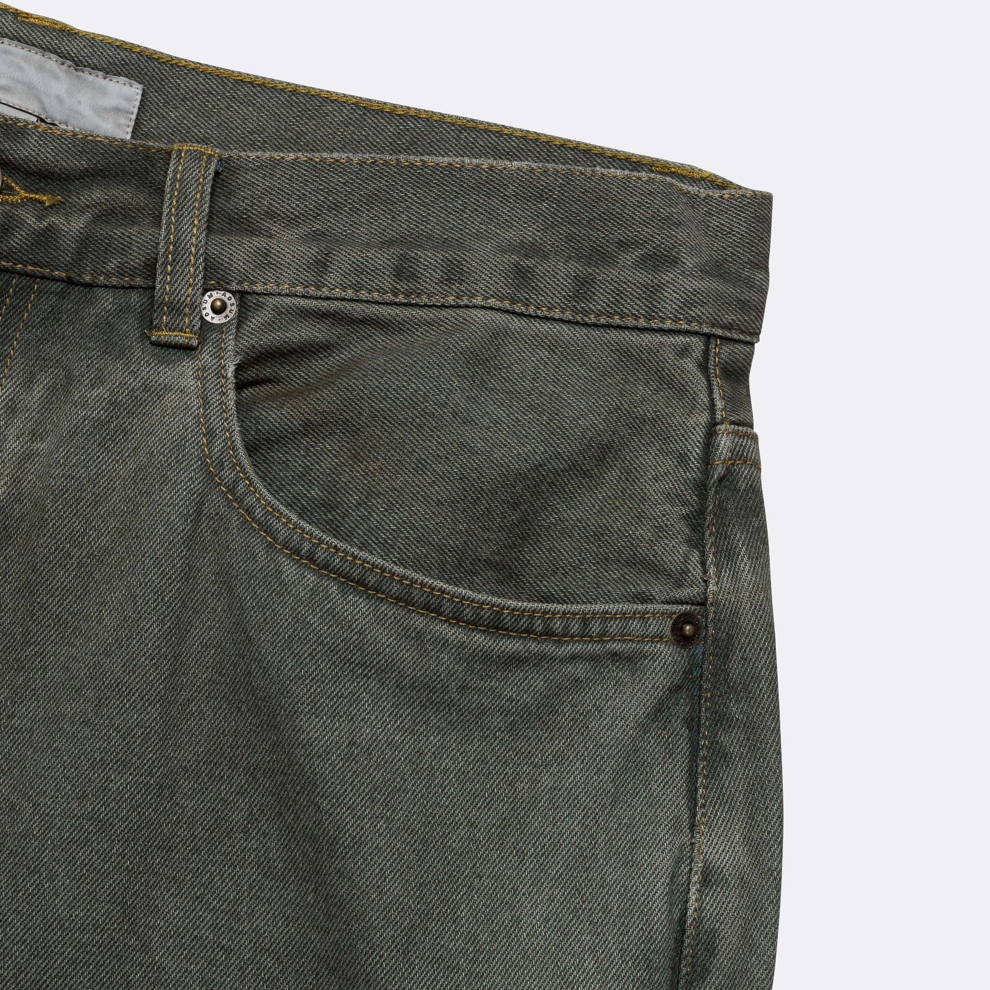 Overdyed 5 Pocket Jean - Resin