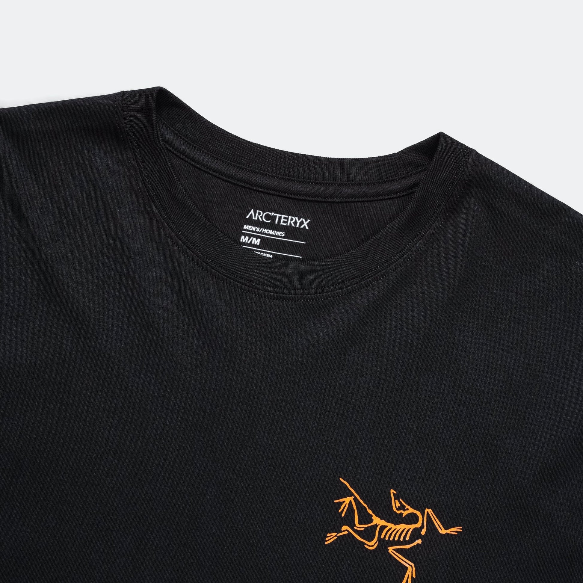 Arc'Multi Bird Logo SS T-Shirt - Black