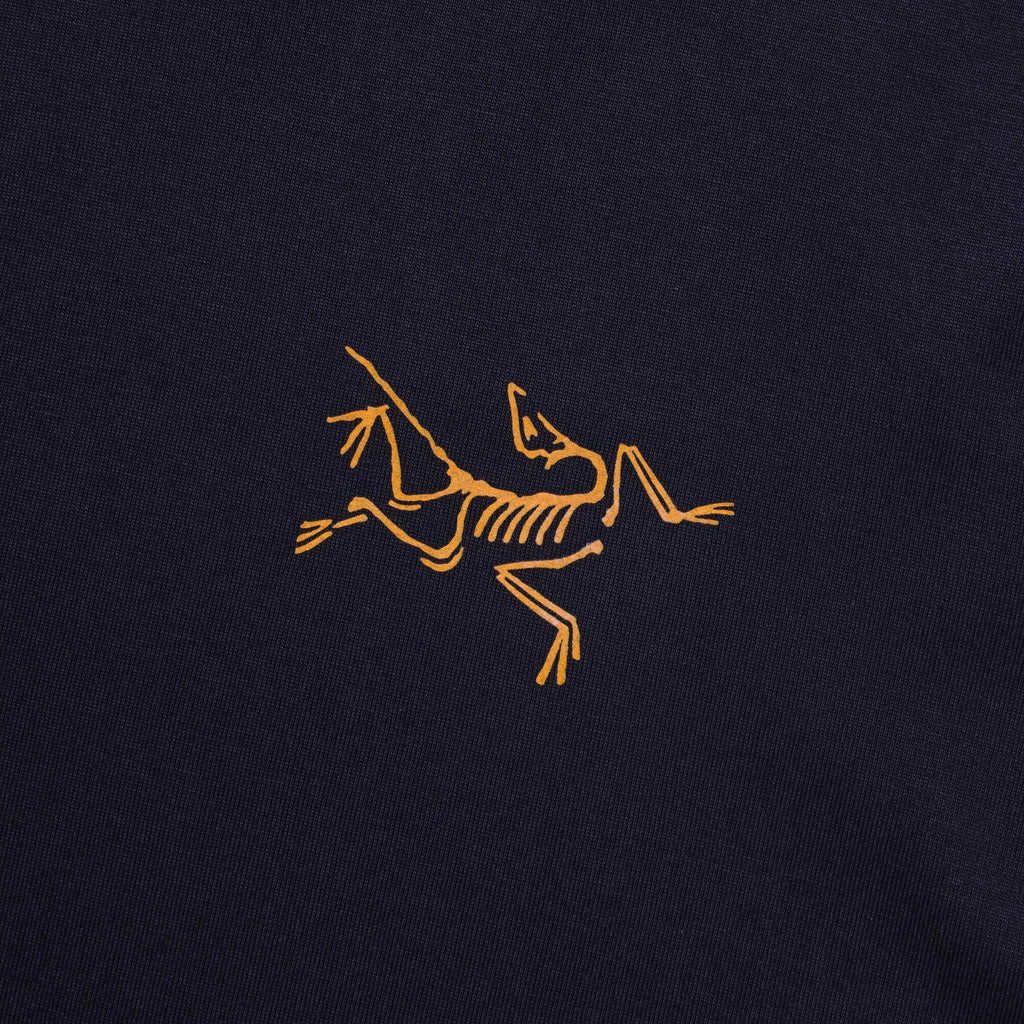 Arc'Multi Bird Logo SS T-Shirt - Black