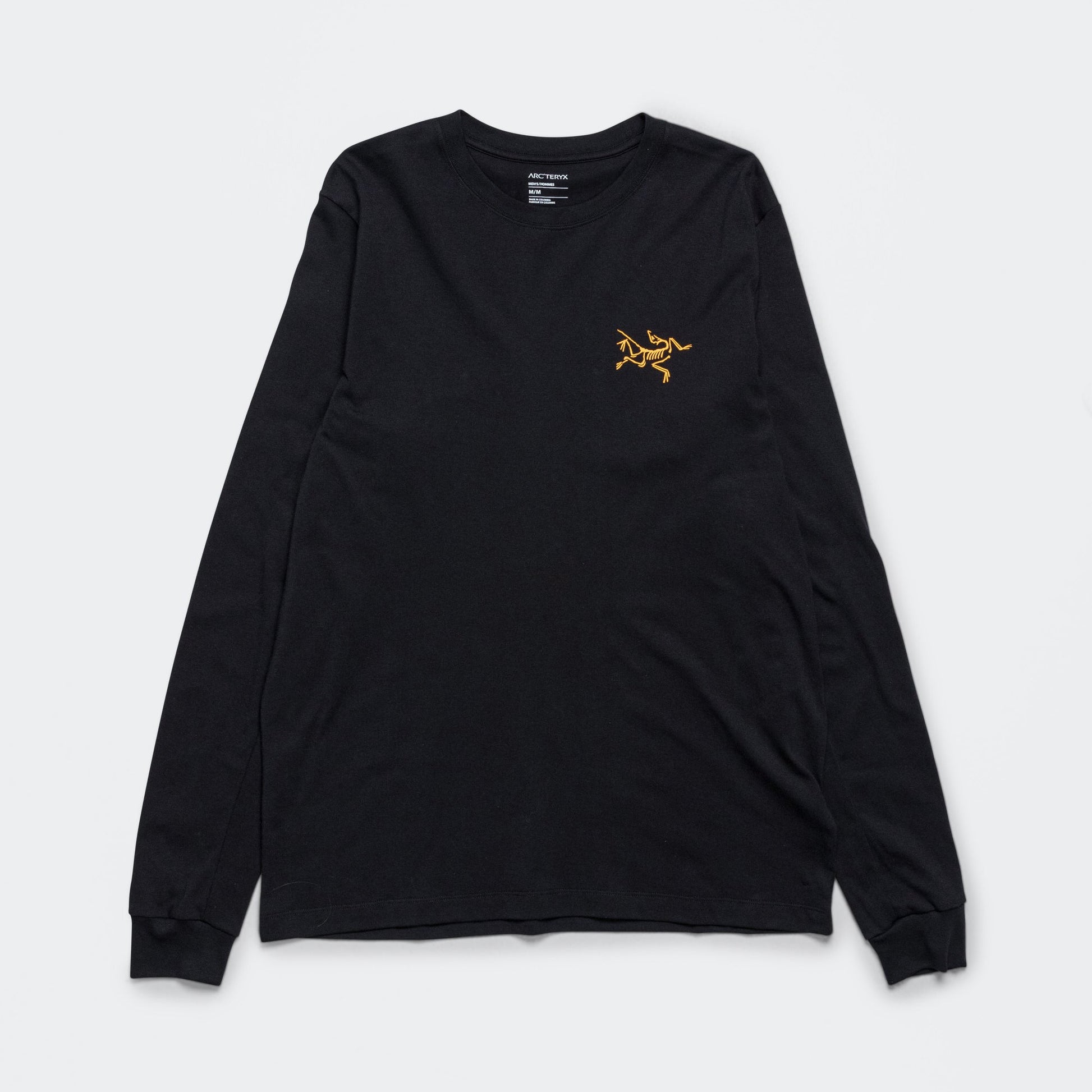 Arc'Multi Bird Logo LS T-Shirt - Black