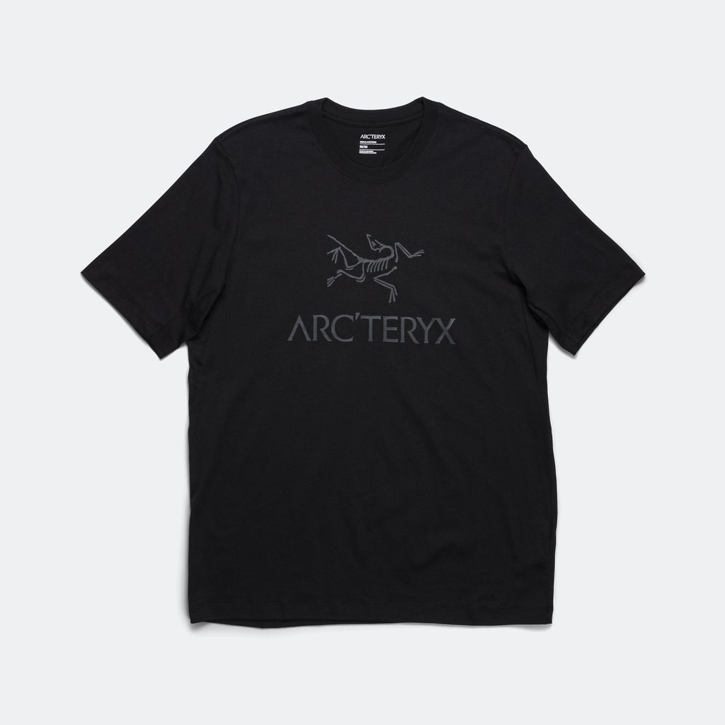 Arc'Word Logo SS T-Shirt - Black
