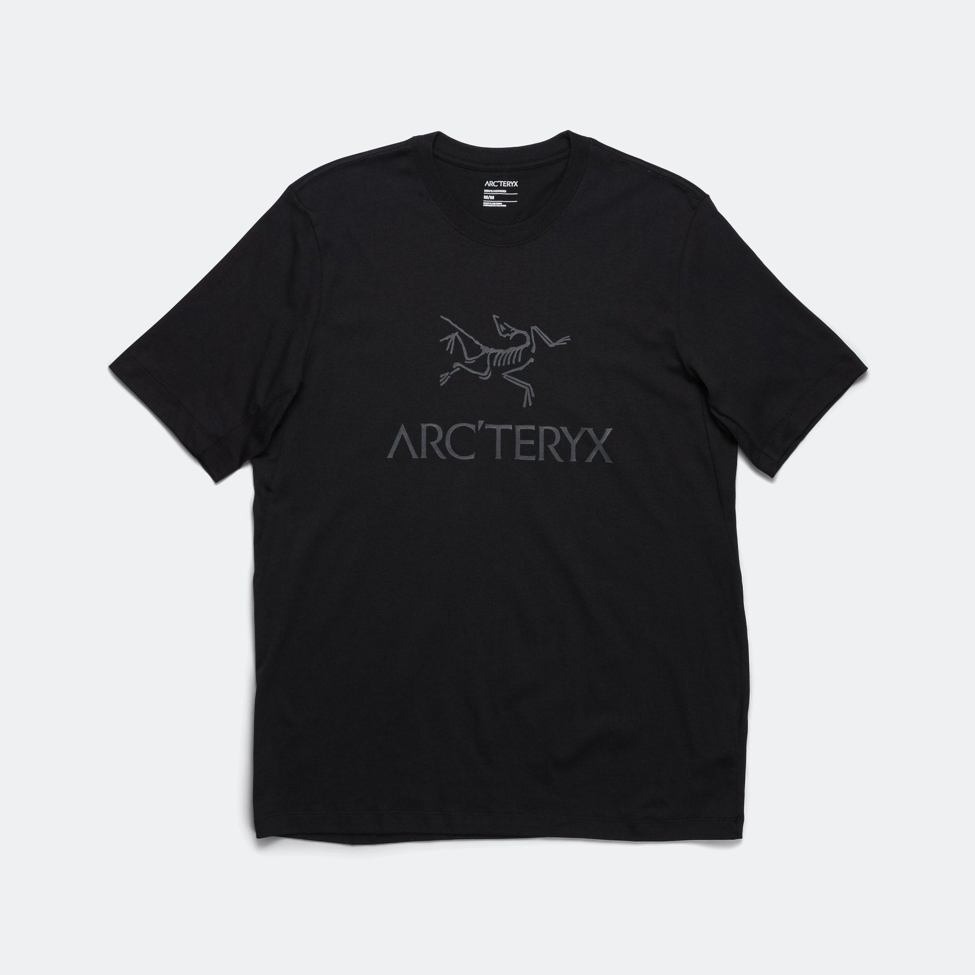 Arc'Word Logo SS T-Shirt - Black