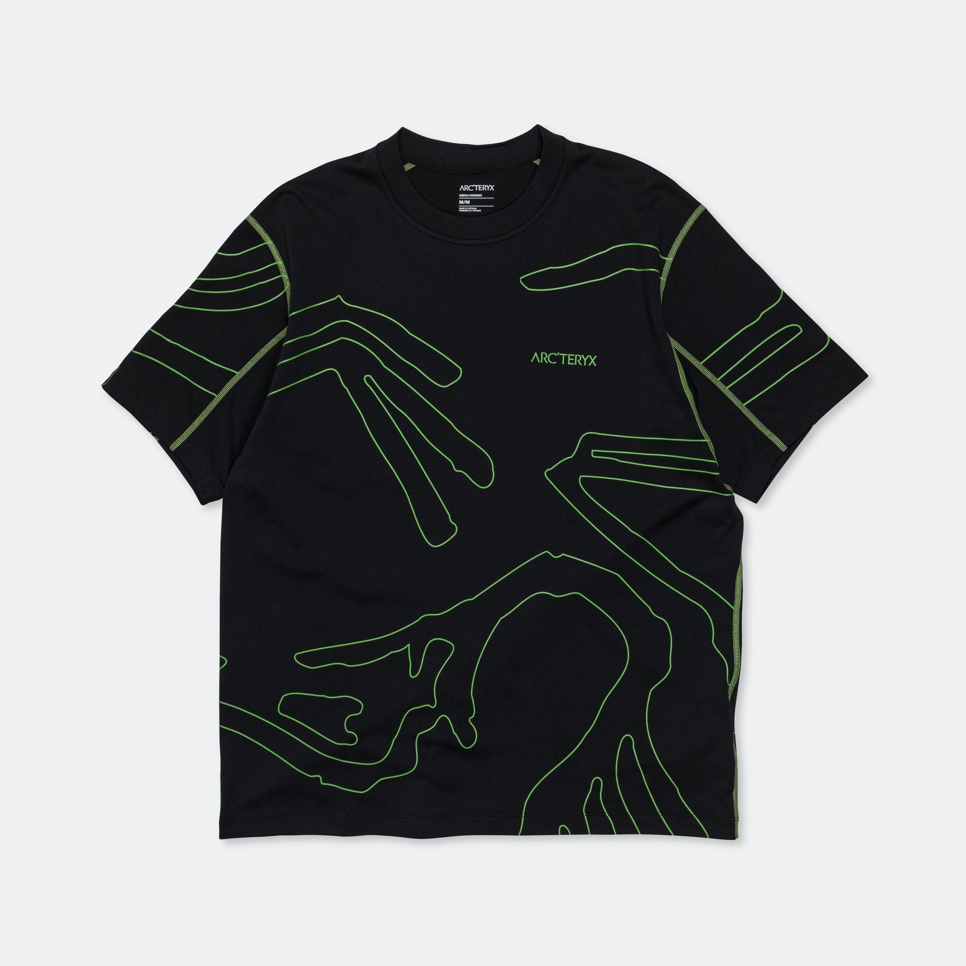 Copal SS Grotto Line Tee - Black