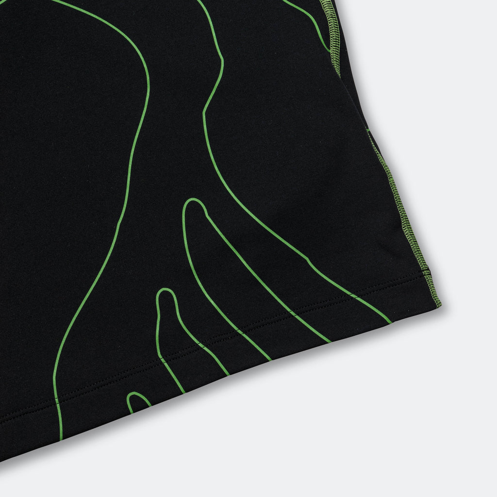 Copal SS Grotto Line Tee - Black