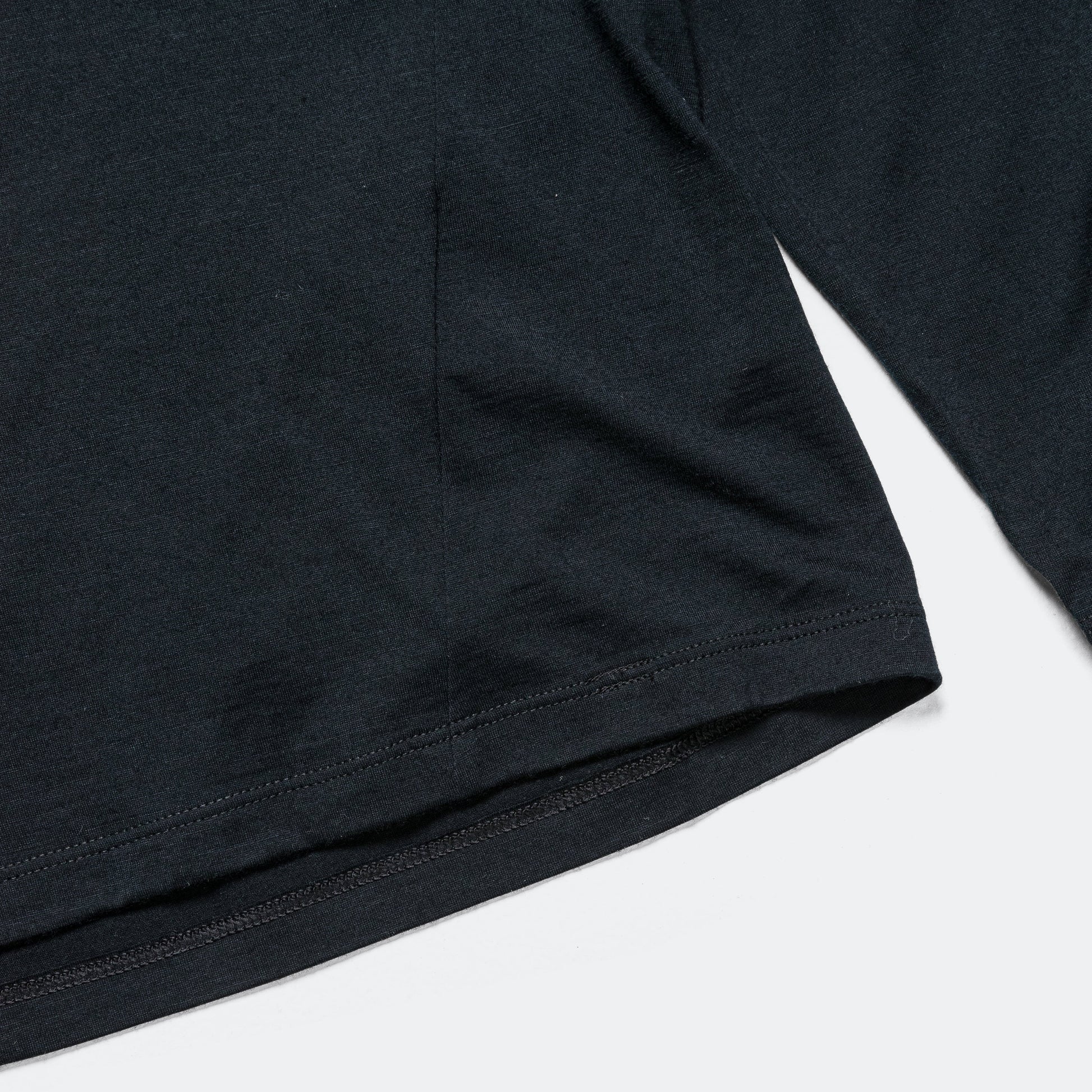 Womens Frame LS Crew - Black
