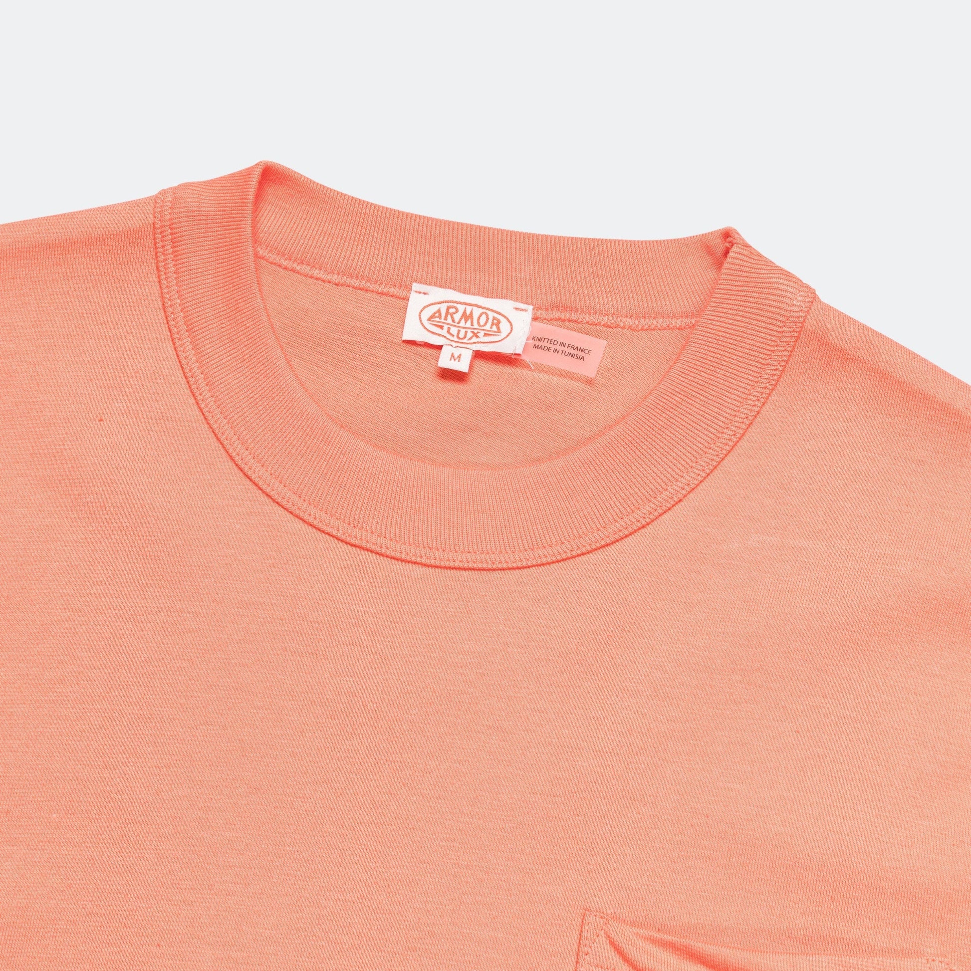 Heritage Pocket T-Shirt - Coral