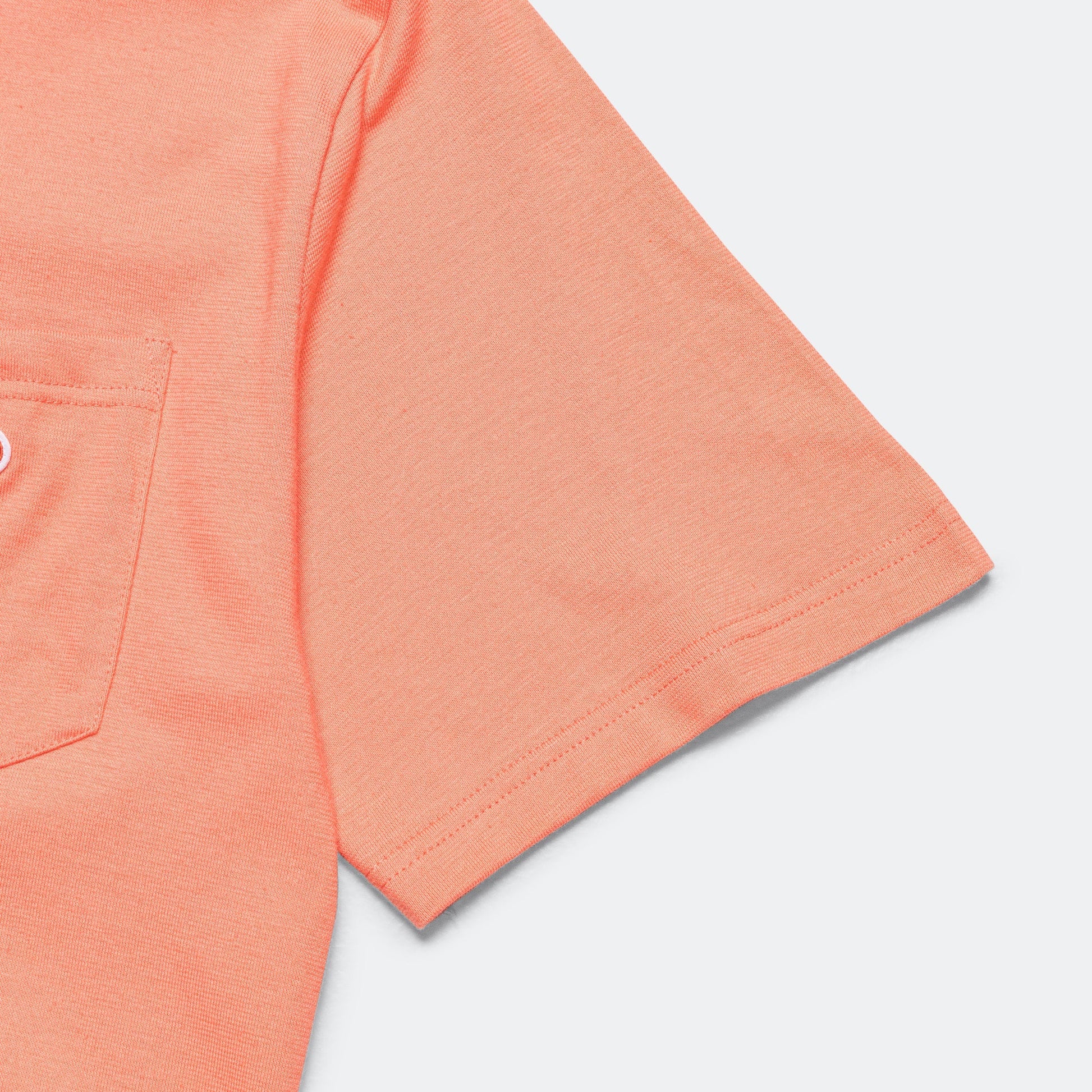 Heritage Pocket T-Shirt - Coral