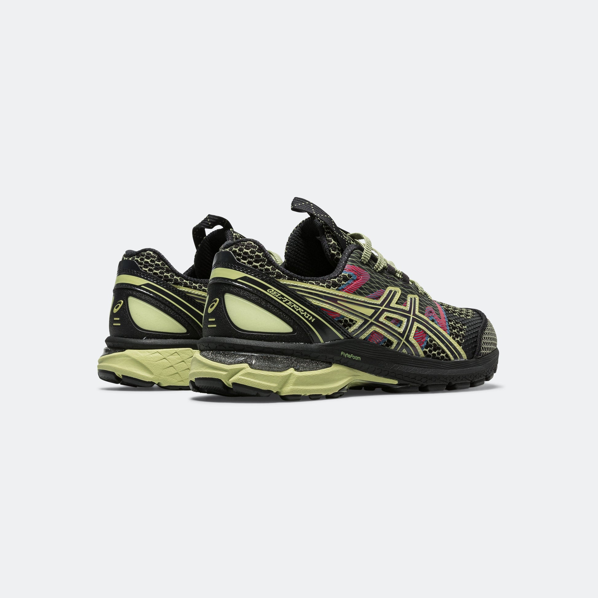 US4-S GEL-TERRAIN - Black/Neon Lime