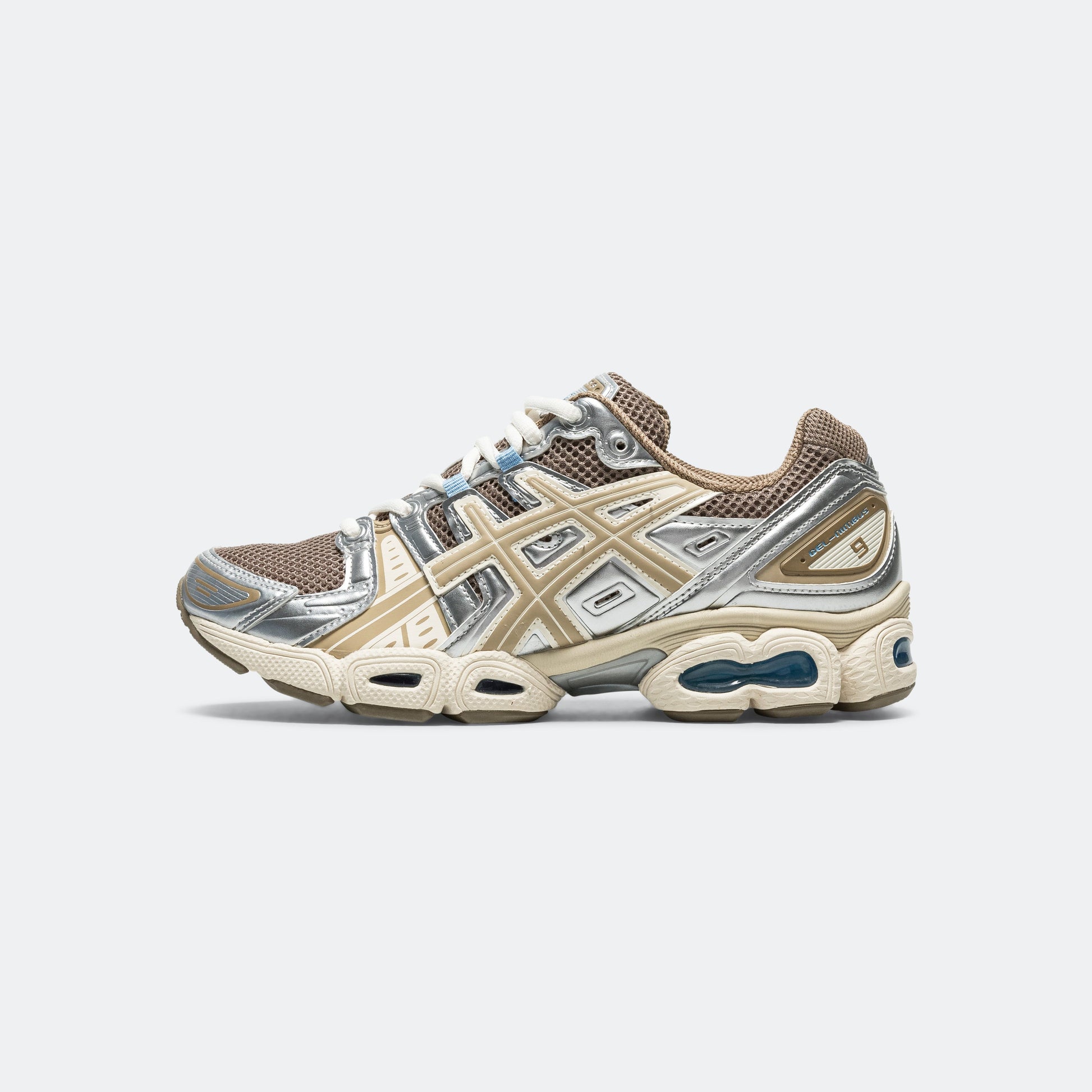 Womens GEL-Nimbus 9 - Pepper/Wood Crepe