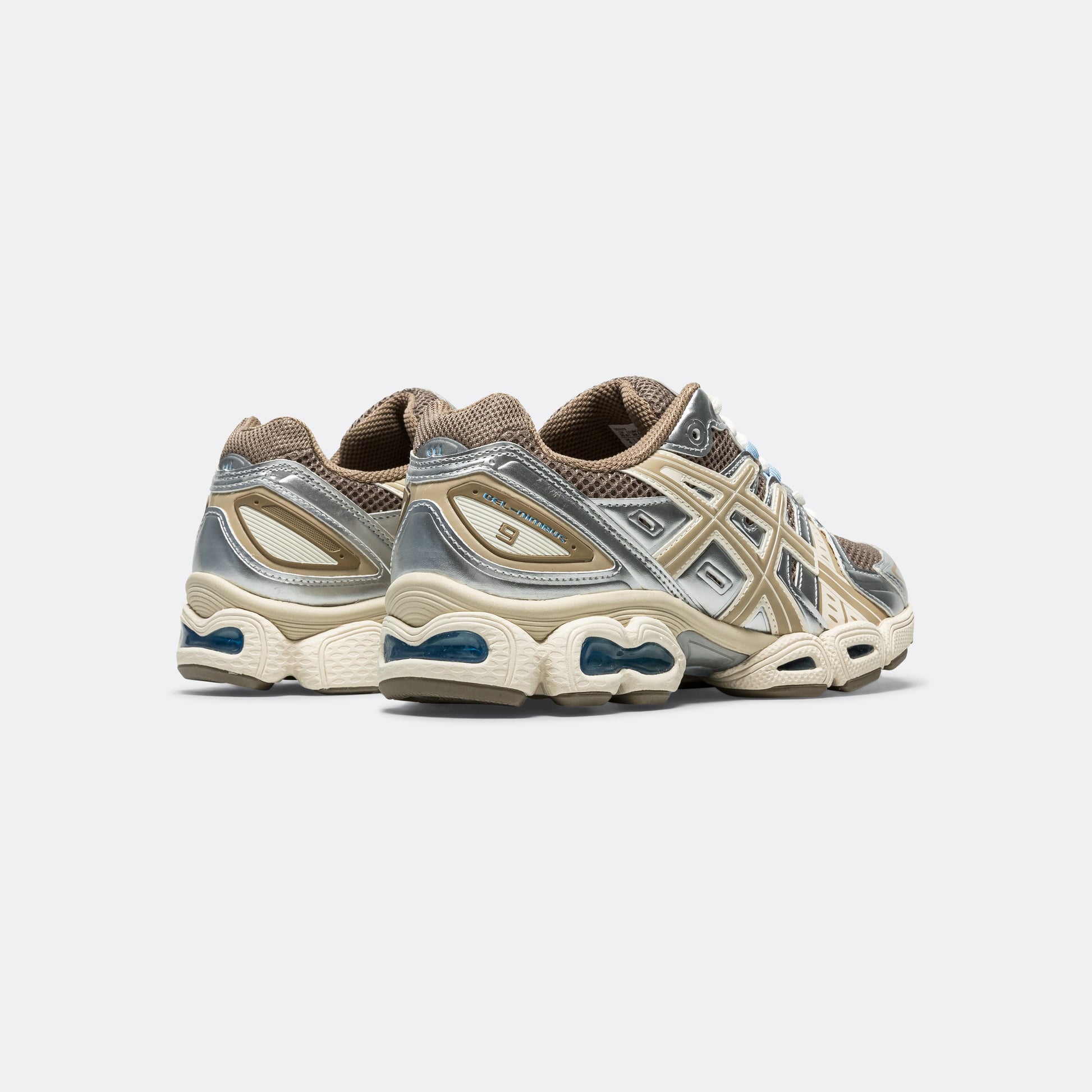 Womens GEL-Nimbus 9 - Pepper/Wood Crepe