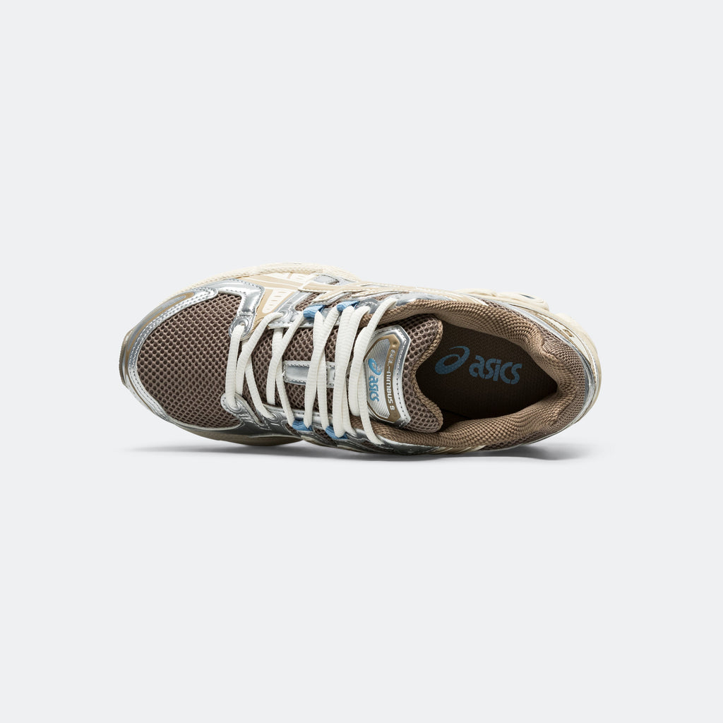 Womens GEL-Nimbus 9 - Pepper/Wood Crepe