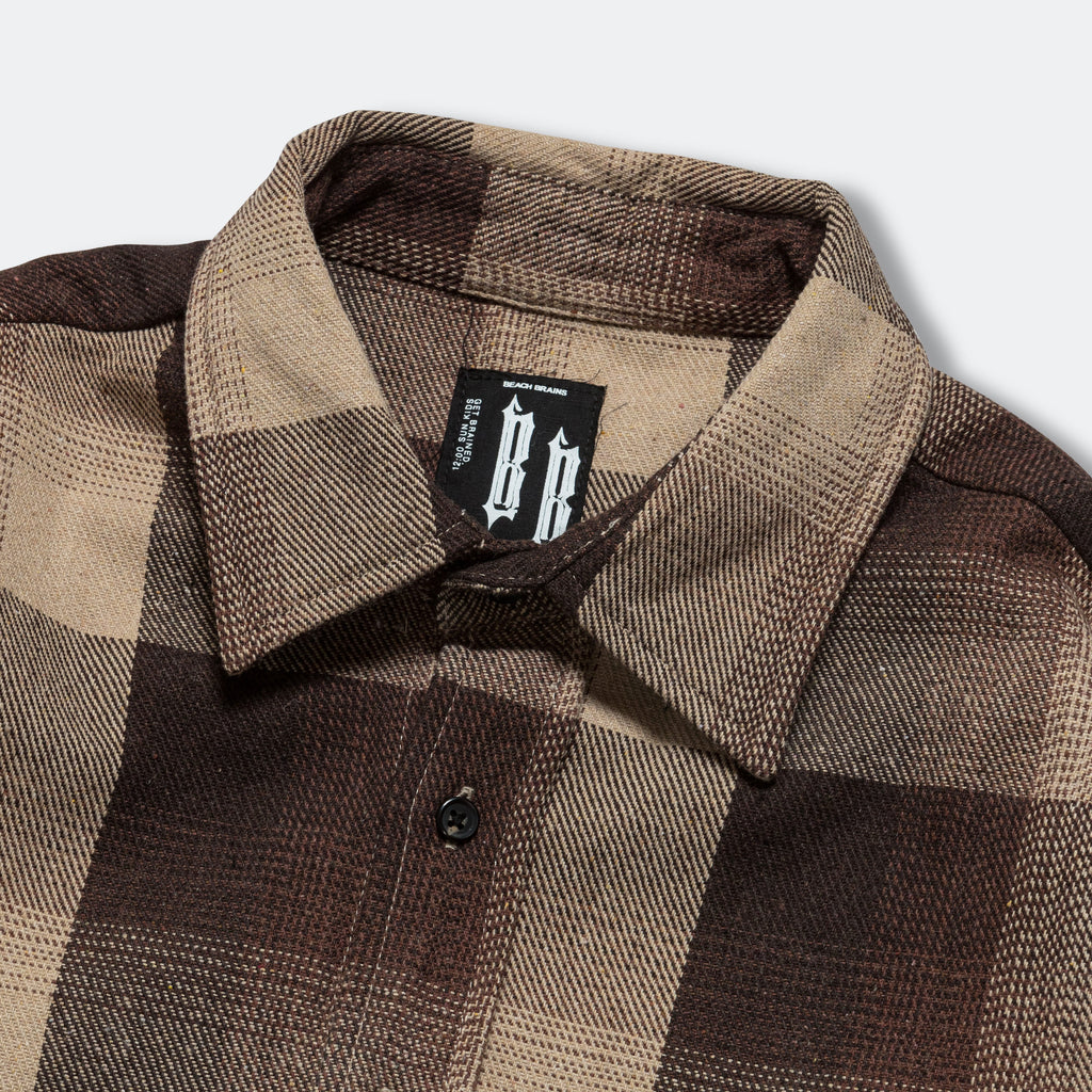 The BB Shirt - Brown Plaid
