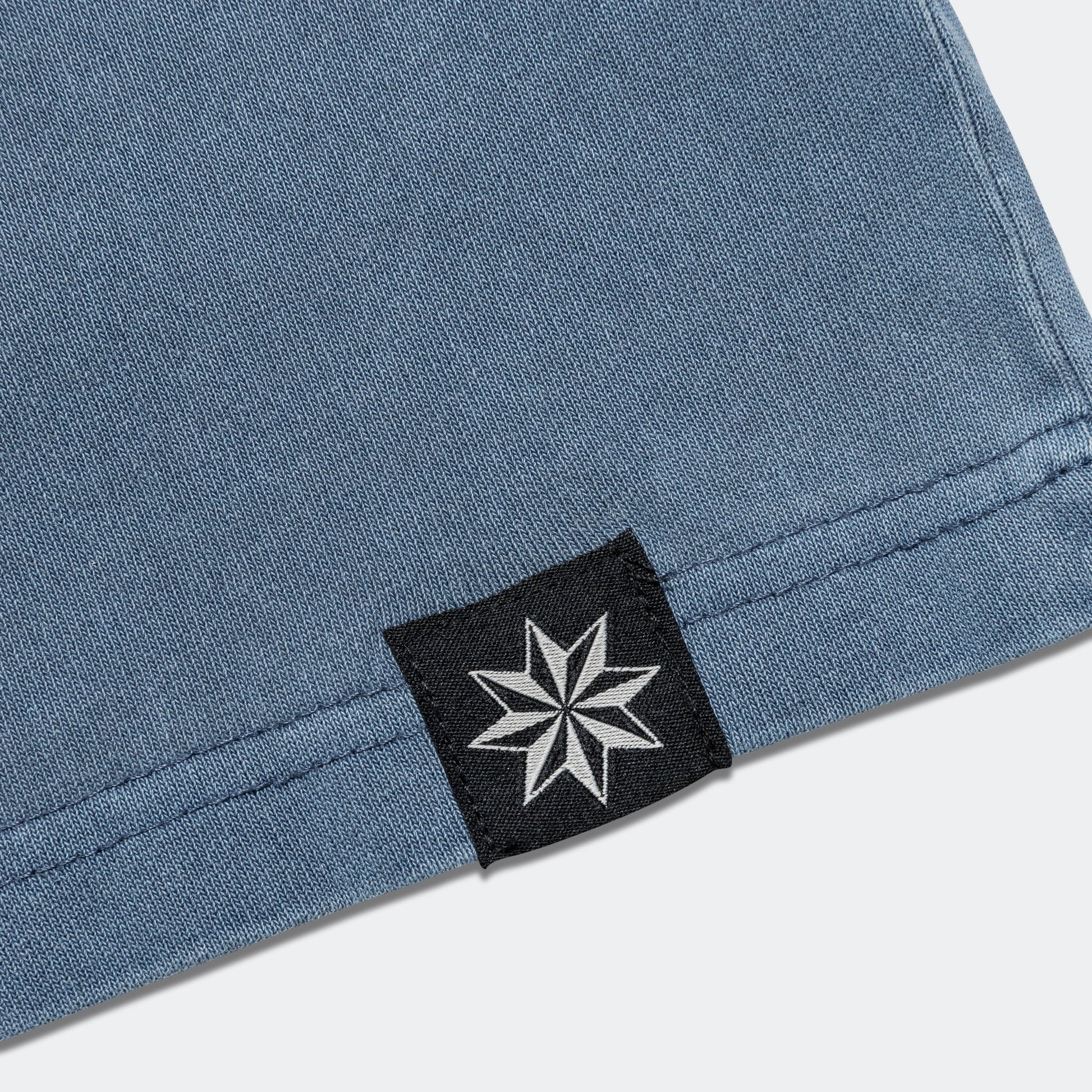 Boxy Tee - Steel Blue
