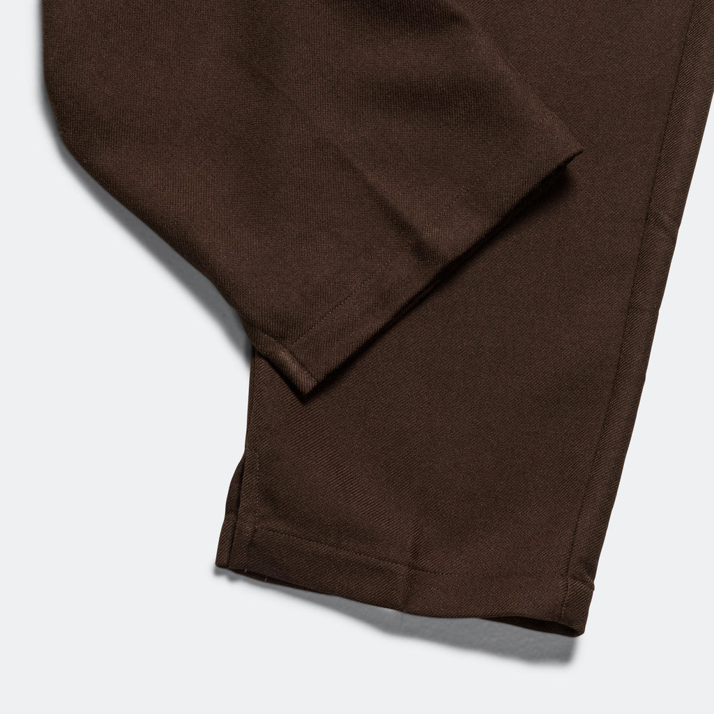 Pleated Suit Pant - Brown