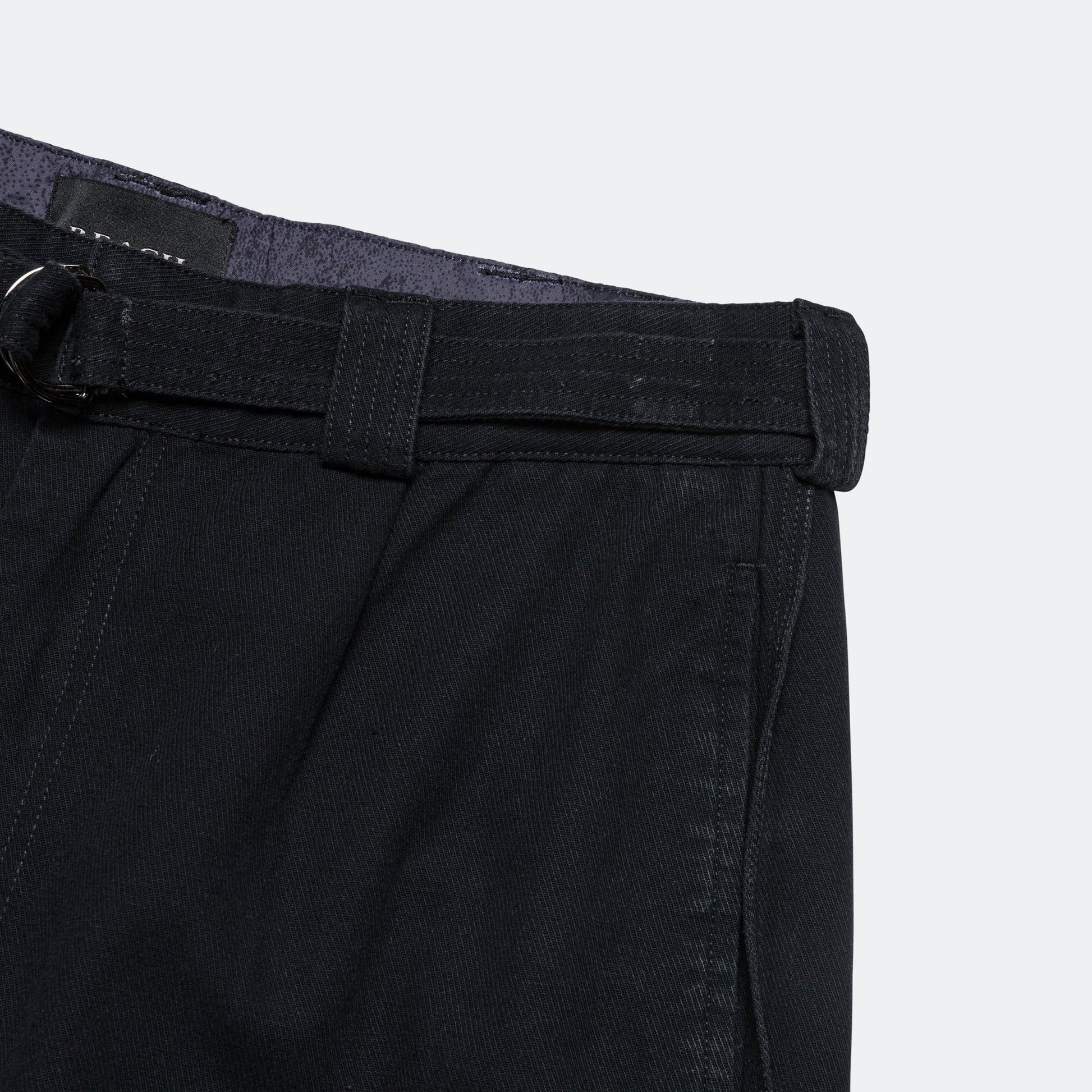 Pleated Work Pant - Jet Black