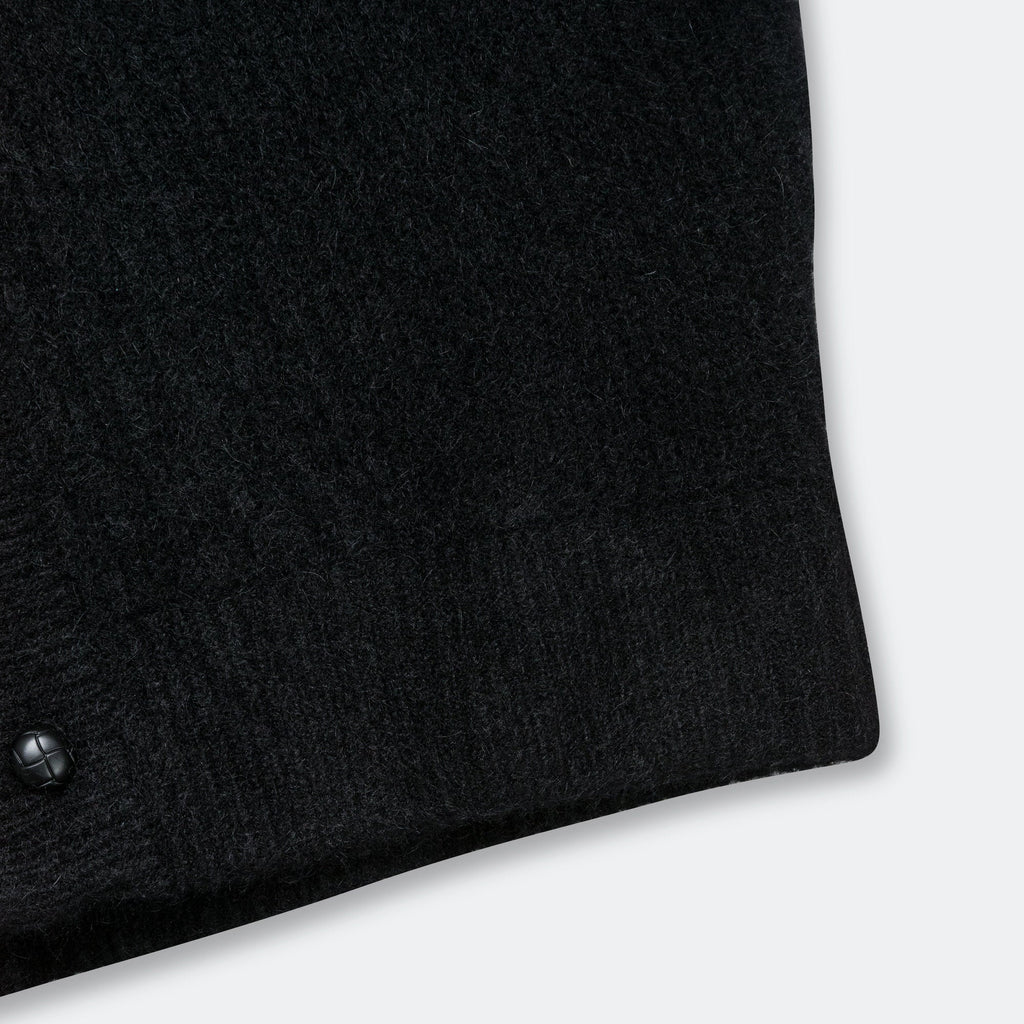 Ribbed Sid Vest - Black