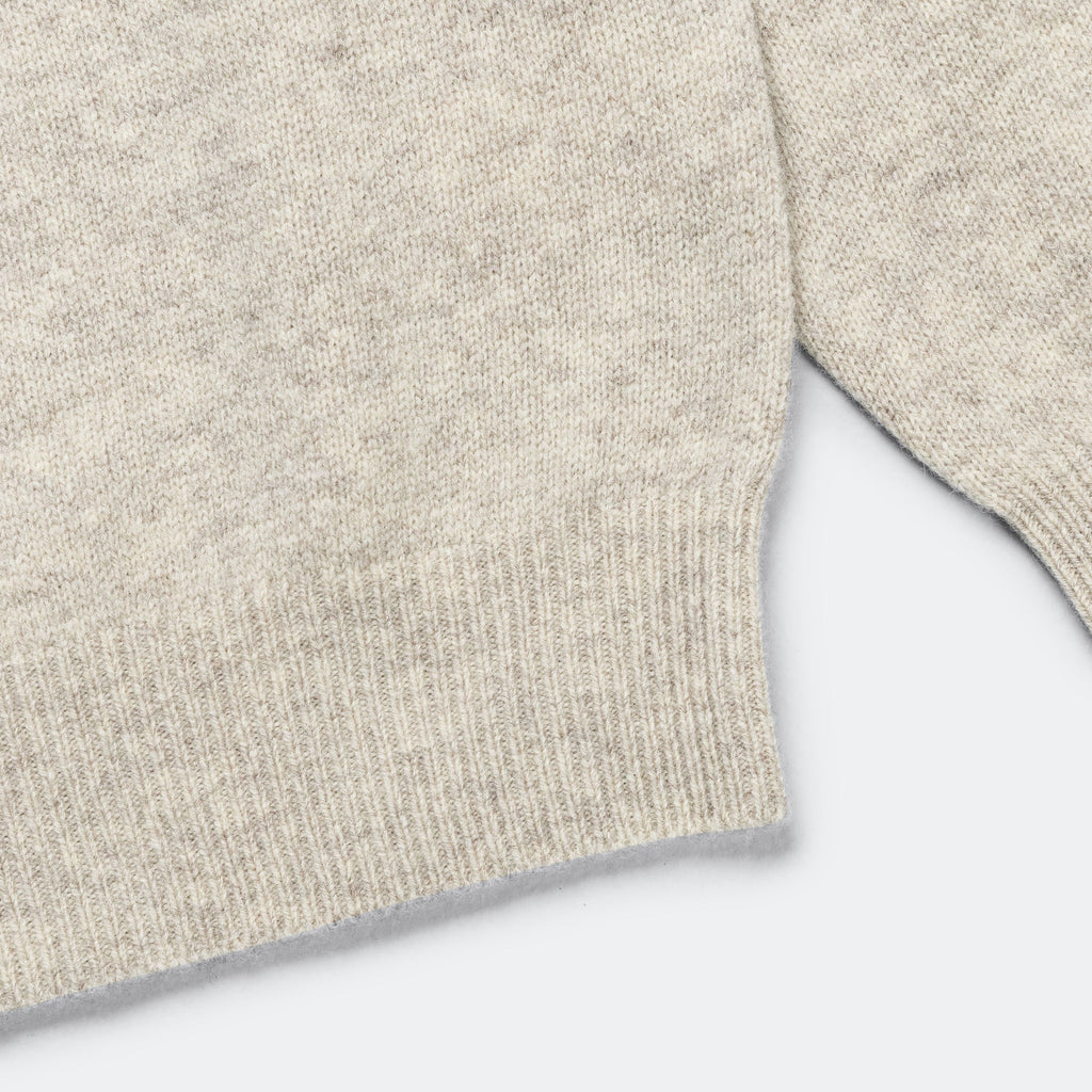 9G Knit Polo - Beige