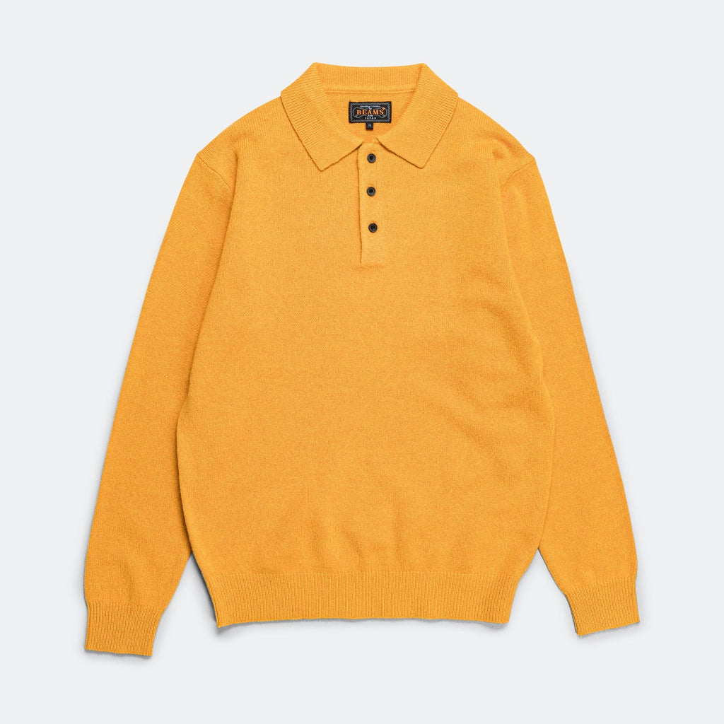 9G Knit Polo - Gold