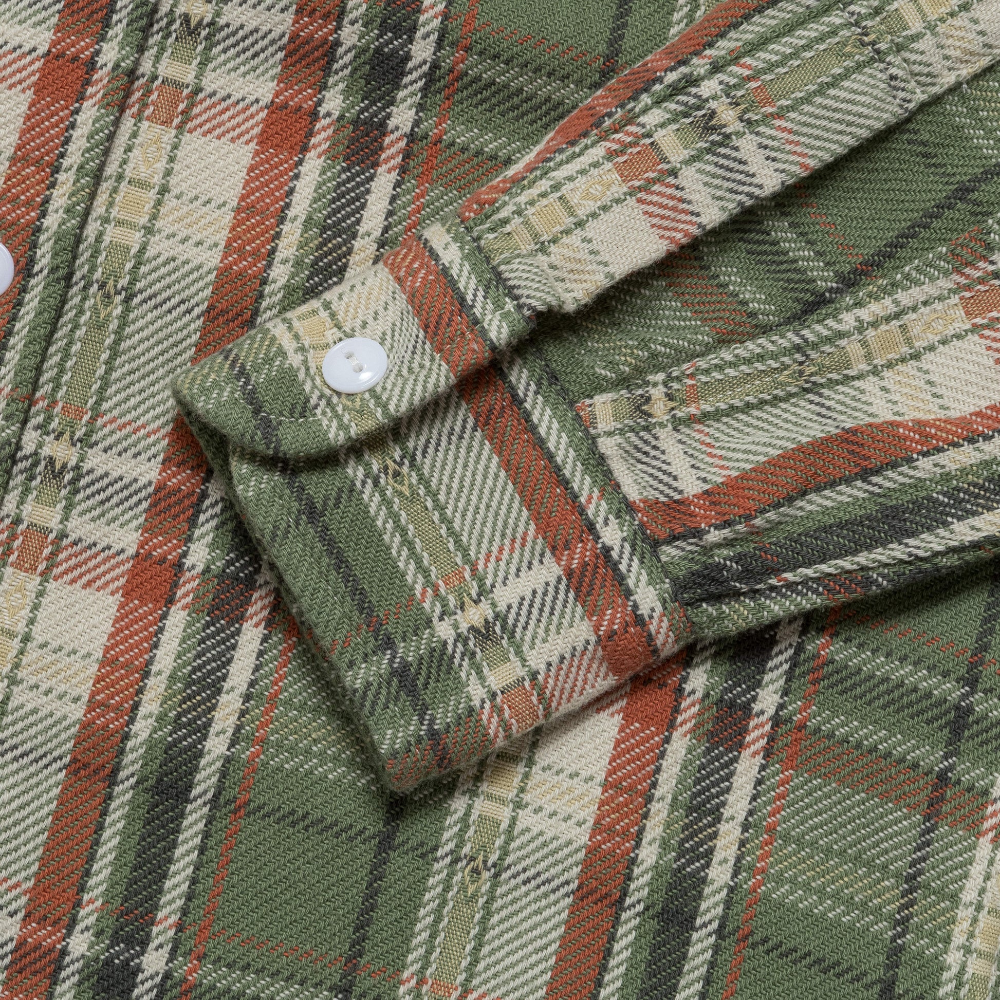 Guide Shirt Dobby Nell Check - Green