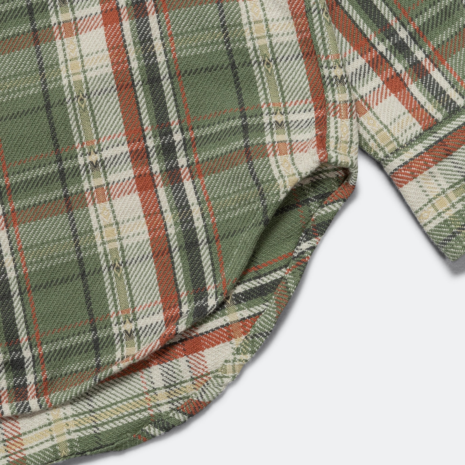 Guide Shirt Dobby Nell Check - Green
