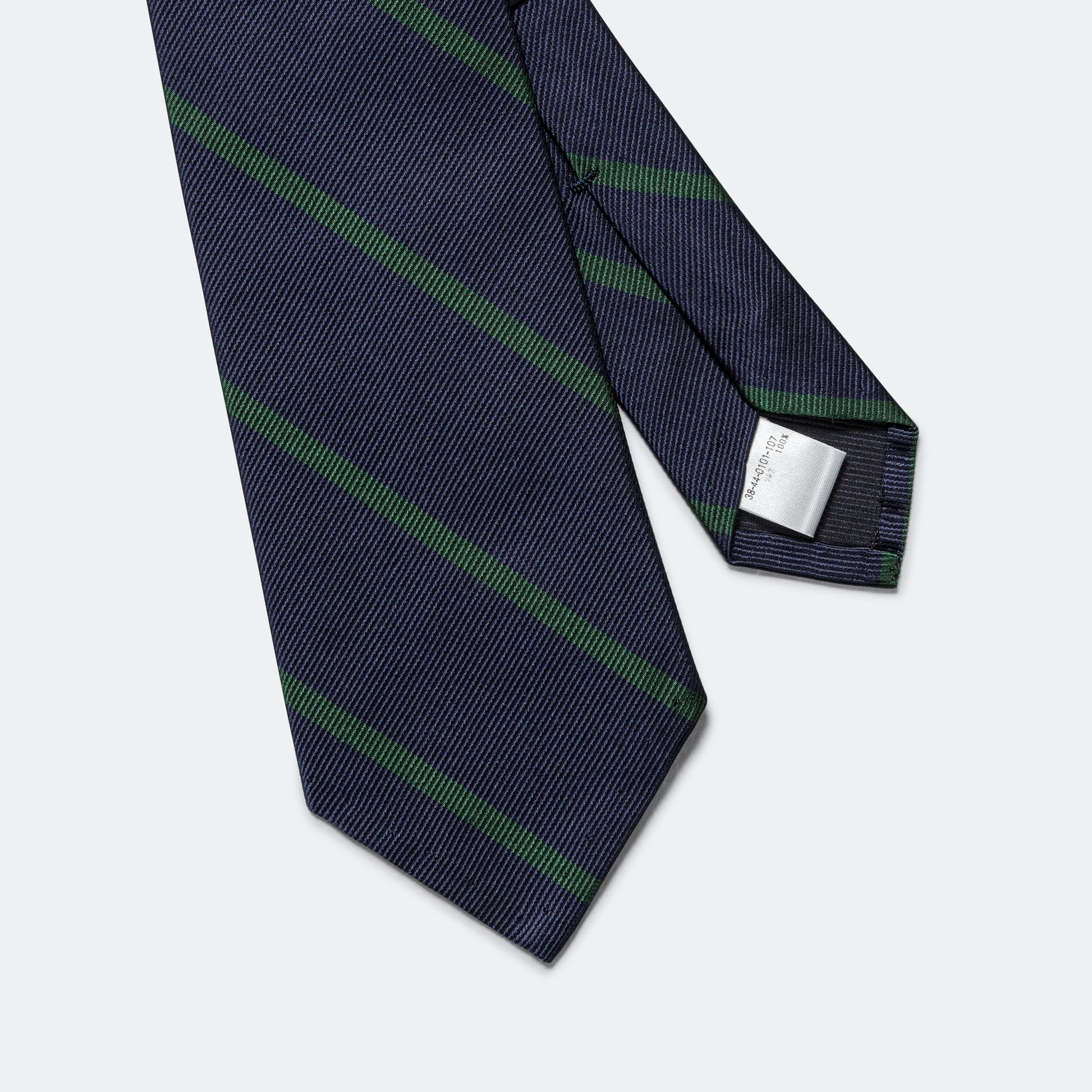 Ivy Tie Regimental Bar Stripe - Green