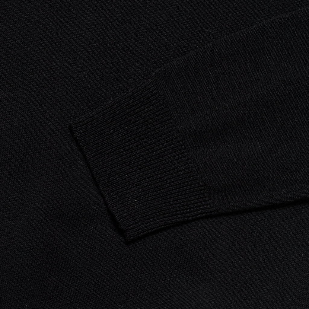 Knit Polo 12G - Black