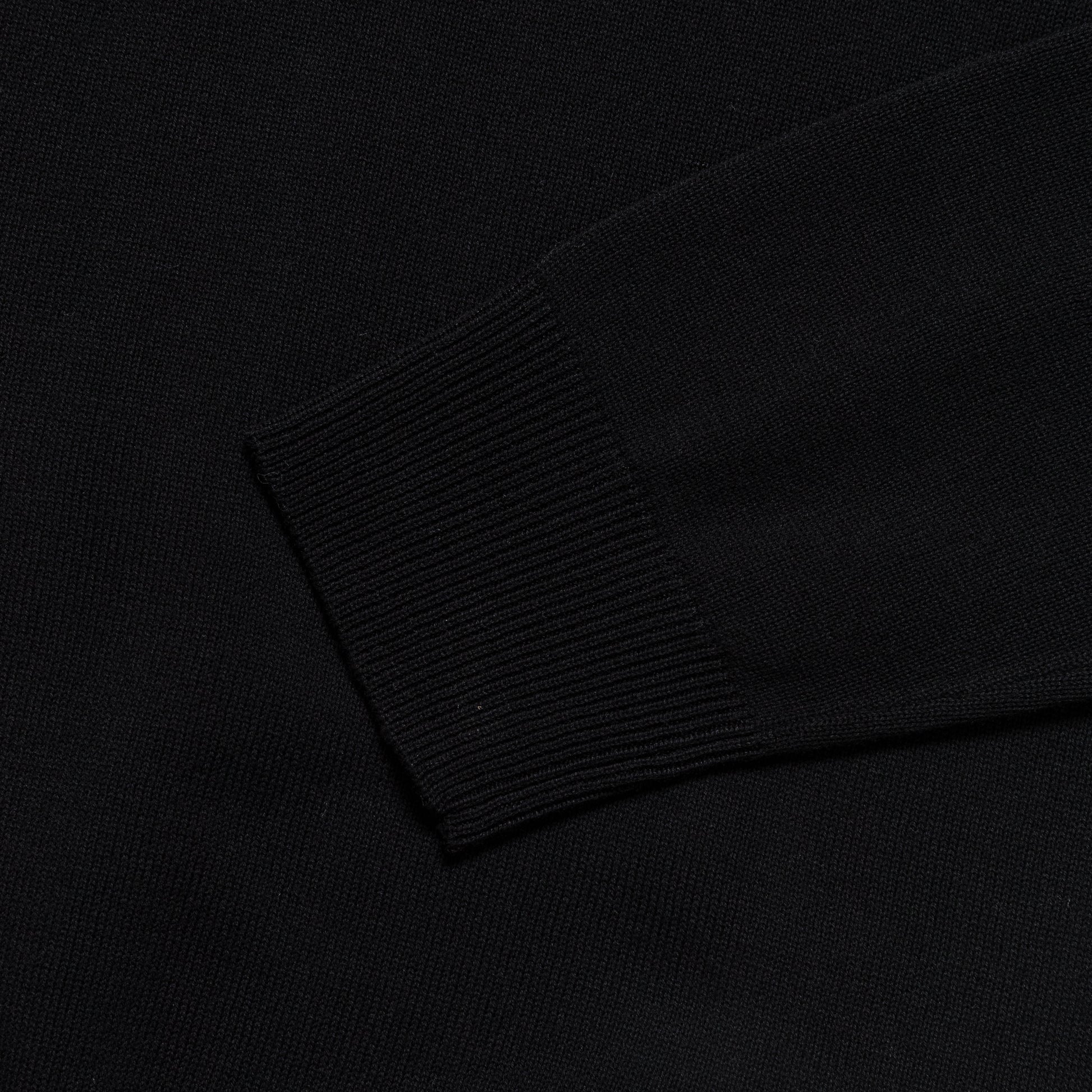 Knit Polo 12G - Black