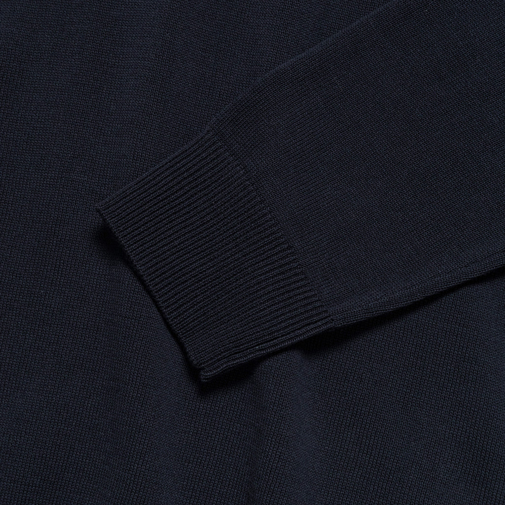 Knit Polo 12G - Navy
