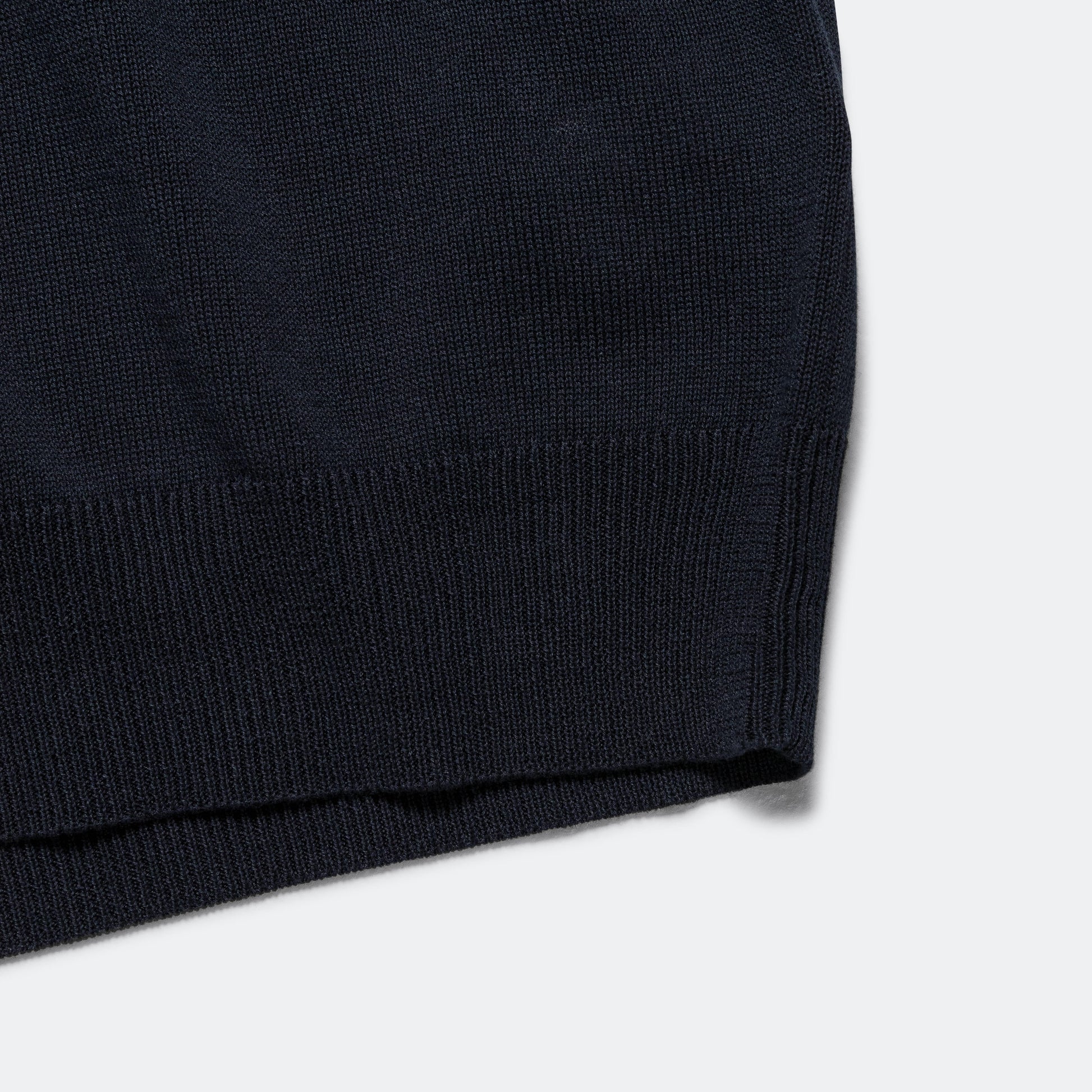 Knit Polo 12G - Navy