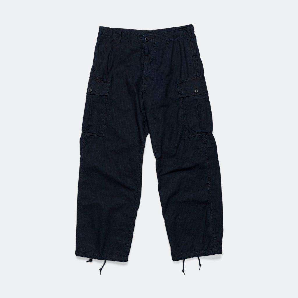 MIL 6 Pocket Indigo Ripstop Pants - Sumi
