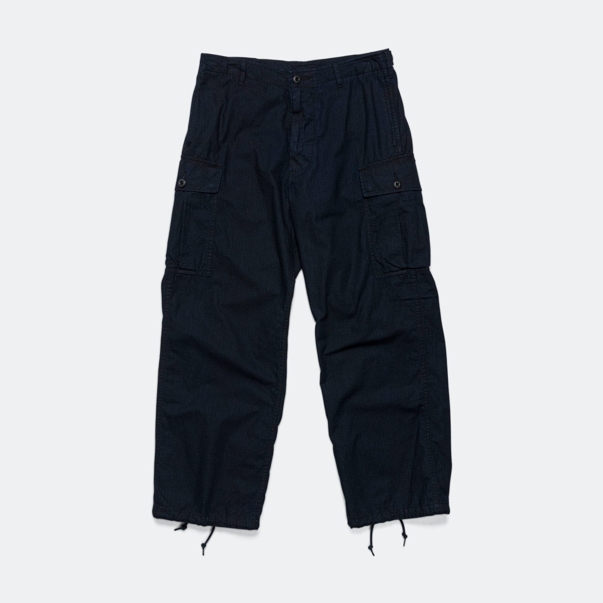 MIL 6 Pocket Indigo Ripstop Pants - Sumi