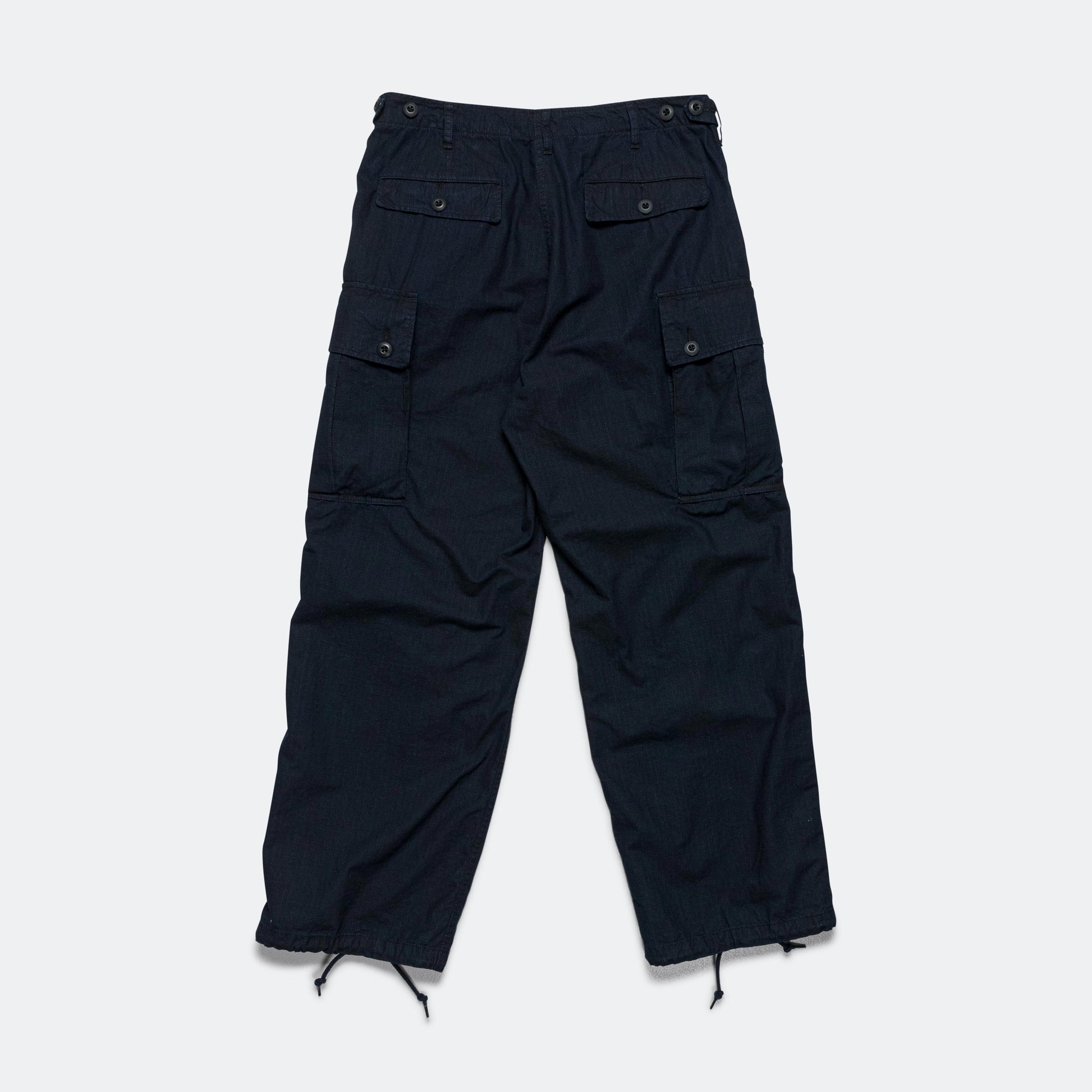 MIL 6 Pocket Indigo Ripstop Pants - Sumi