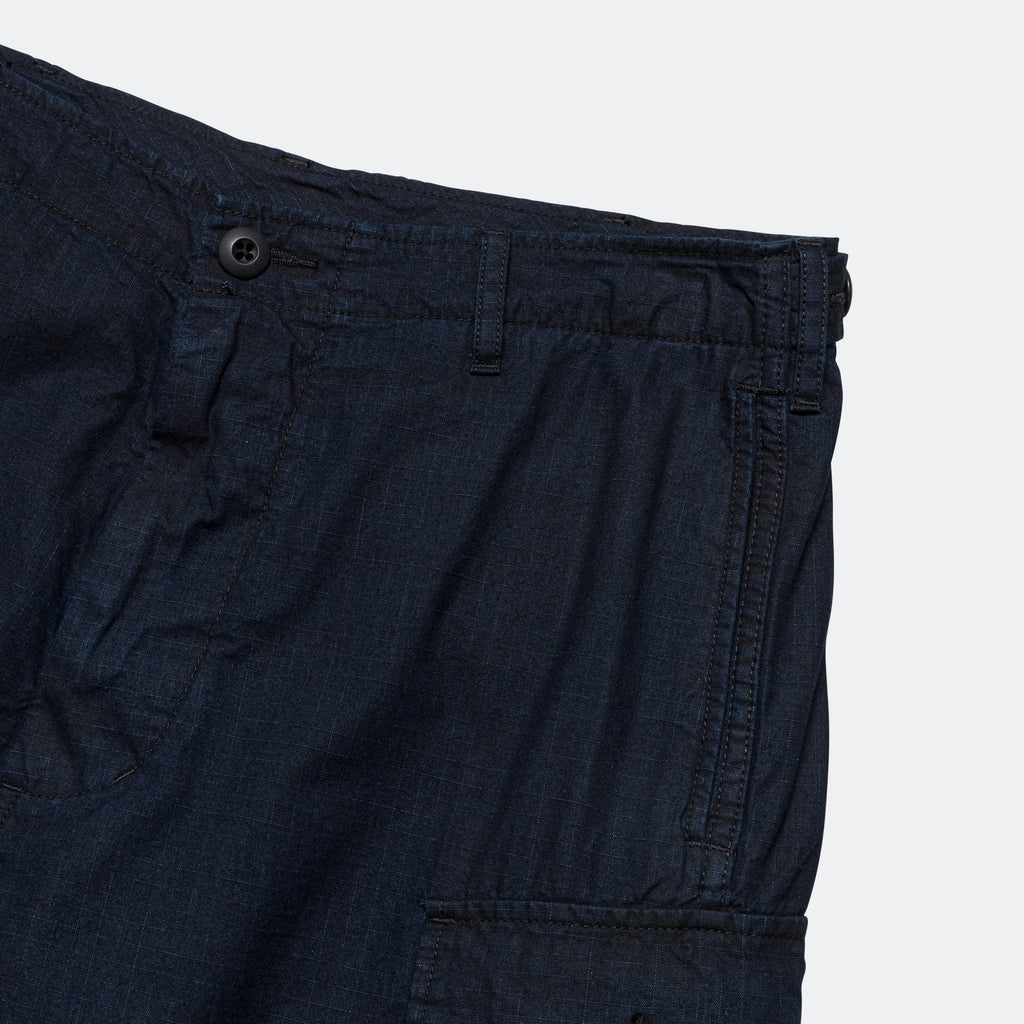 MIL 6 Pocket Indigo Ripstop Pants - Sumi