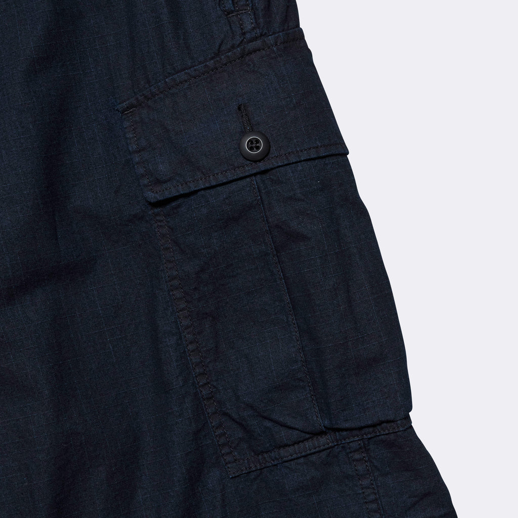 MIL 6 Pocket Indigo Ripstop Pants - Sumi