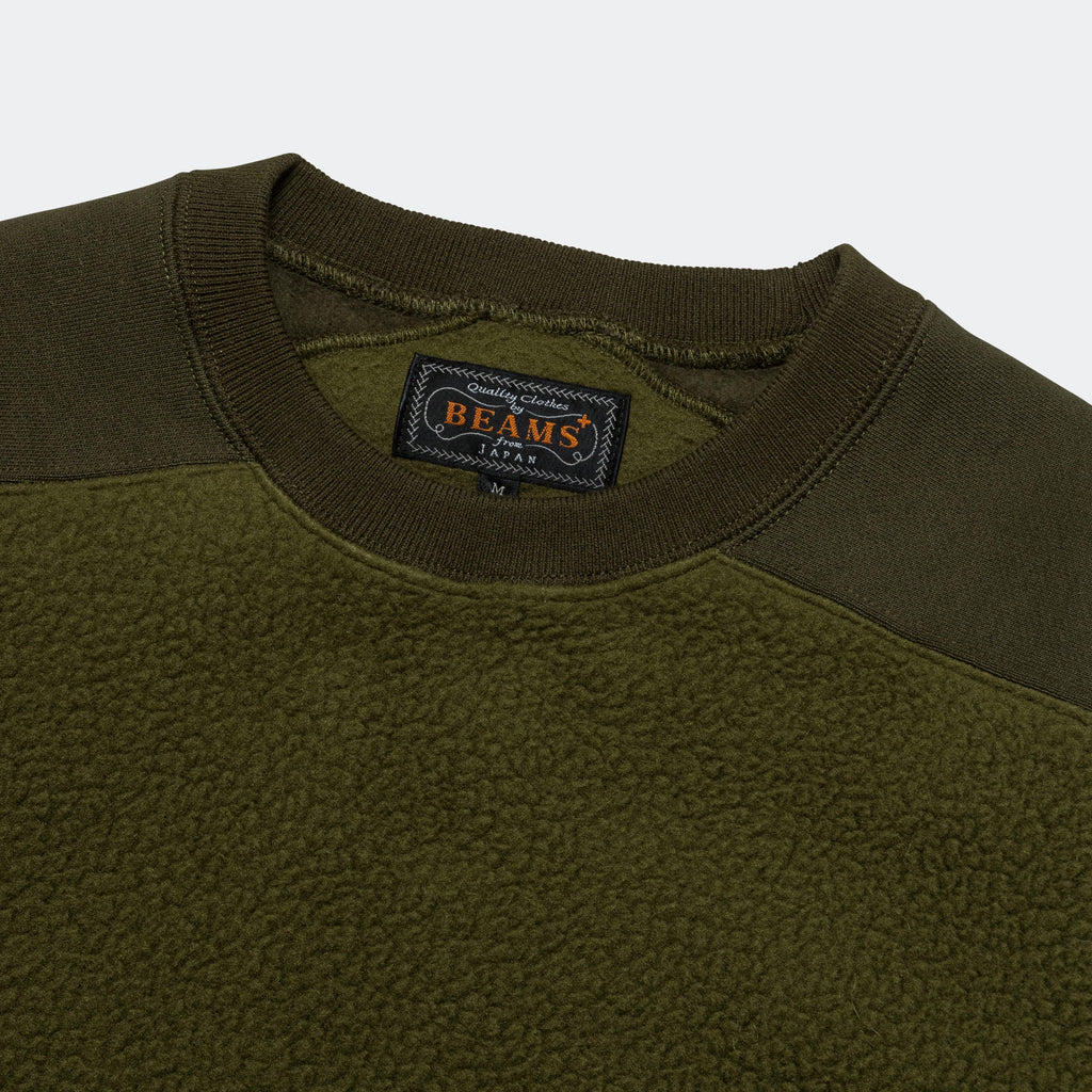 MIL Crew Fleece - Olive