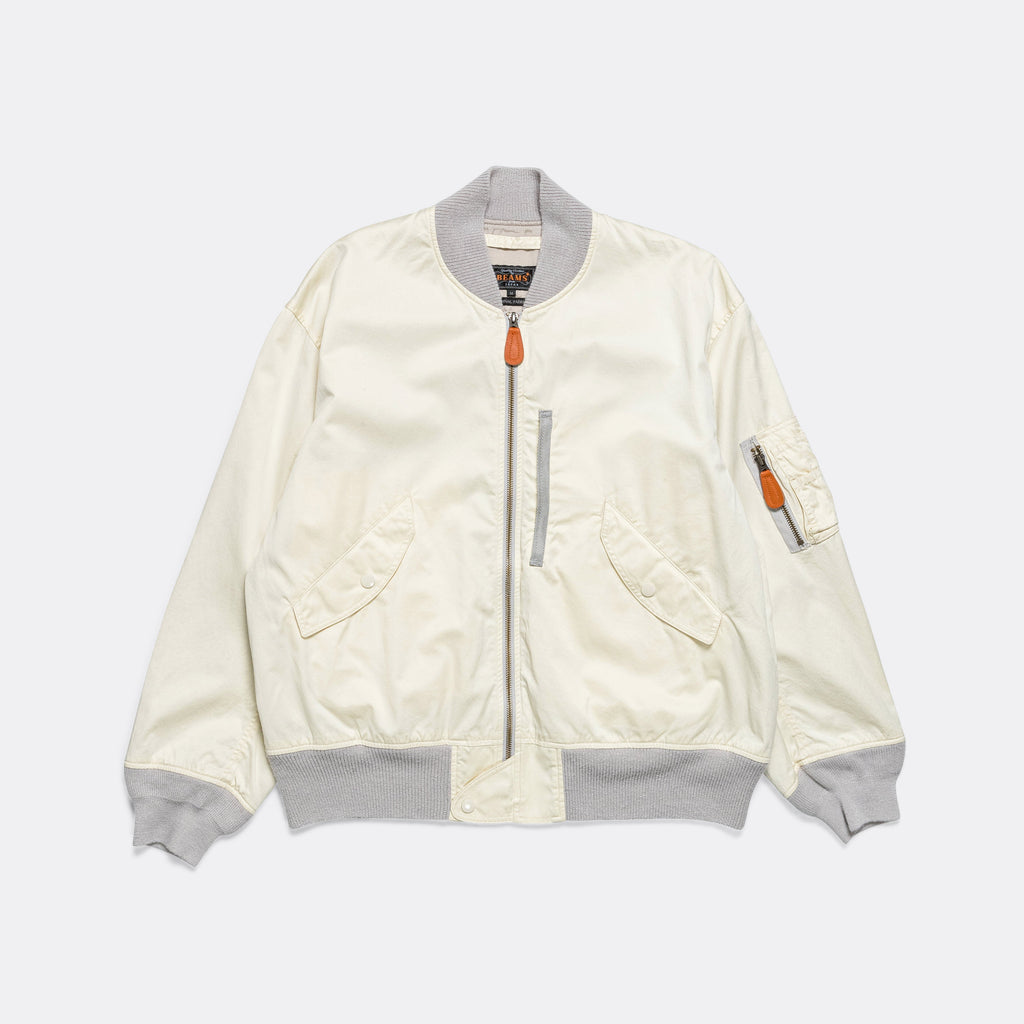 Mil Flight Blouson - Silver
