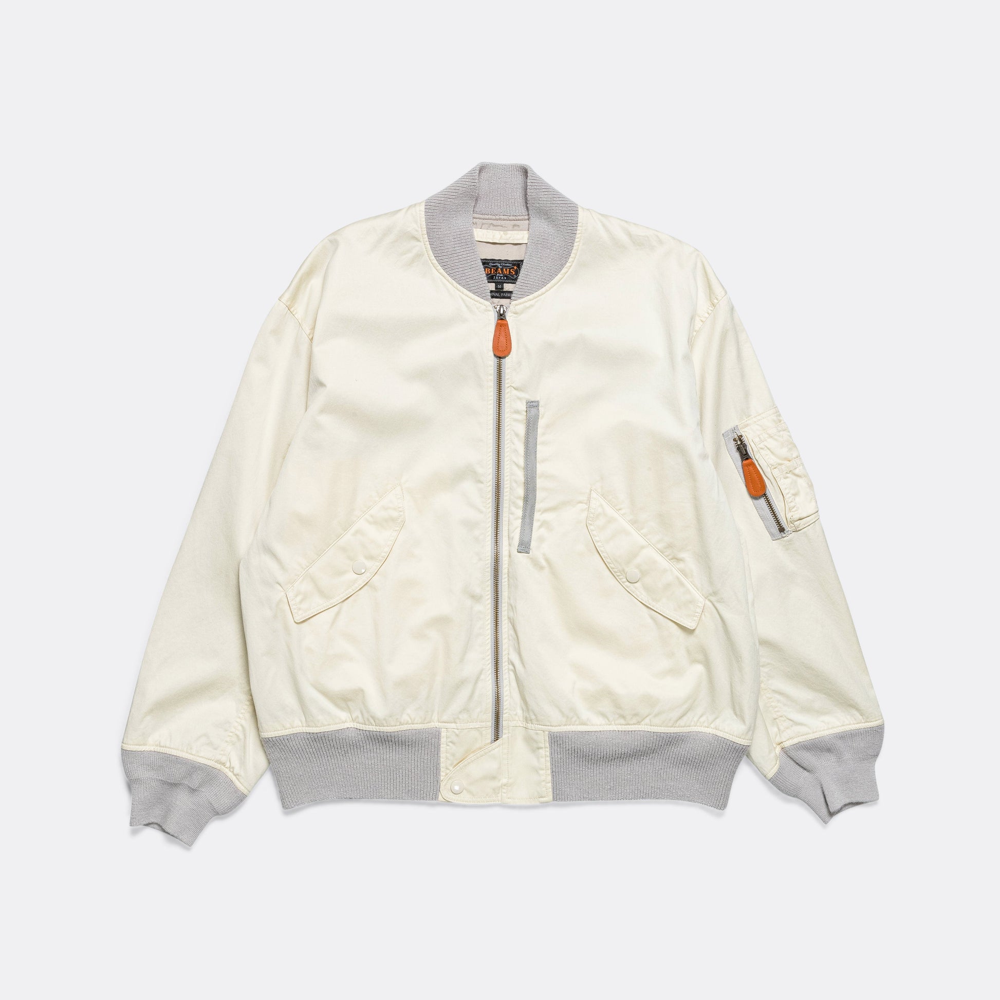 Mil Flight Blouson - Silver