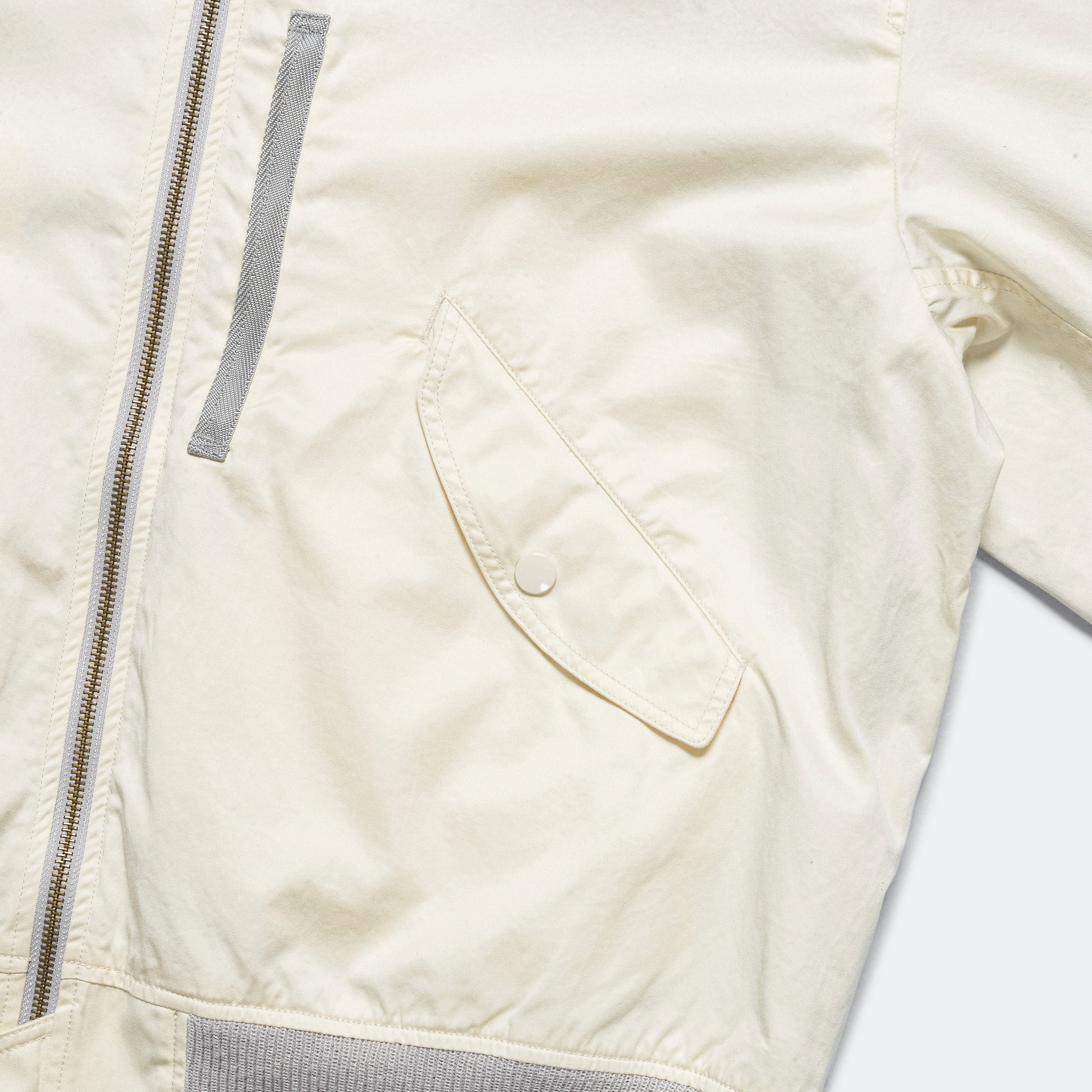 Mil Flight Blouson - Silver