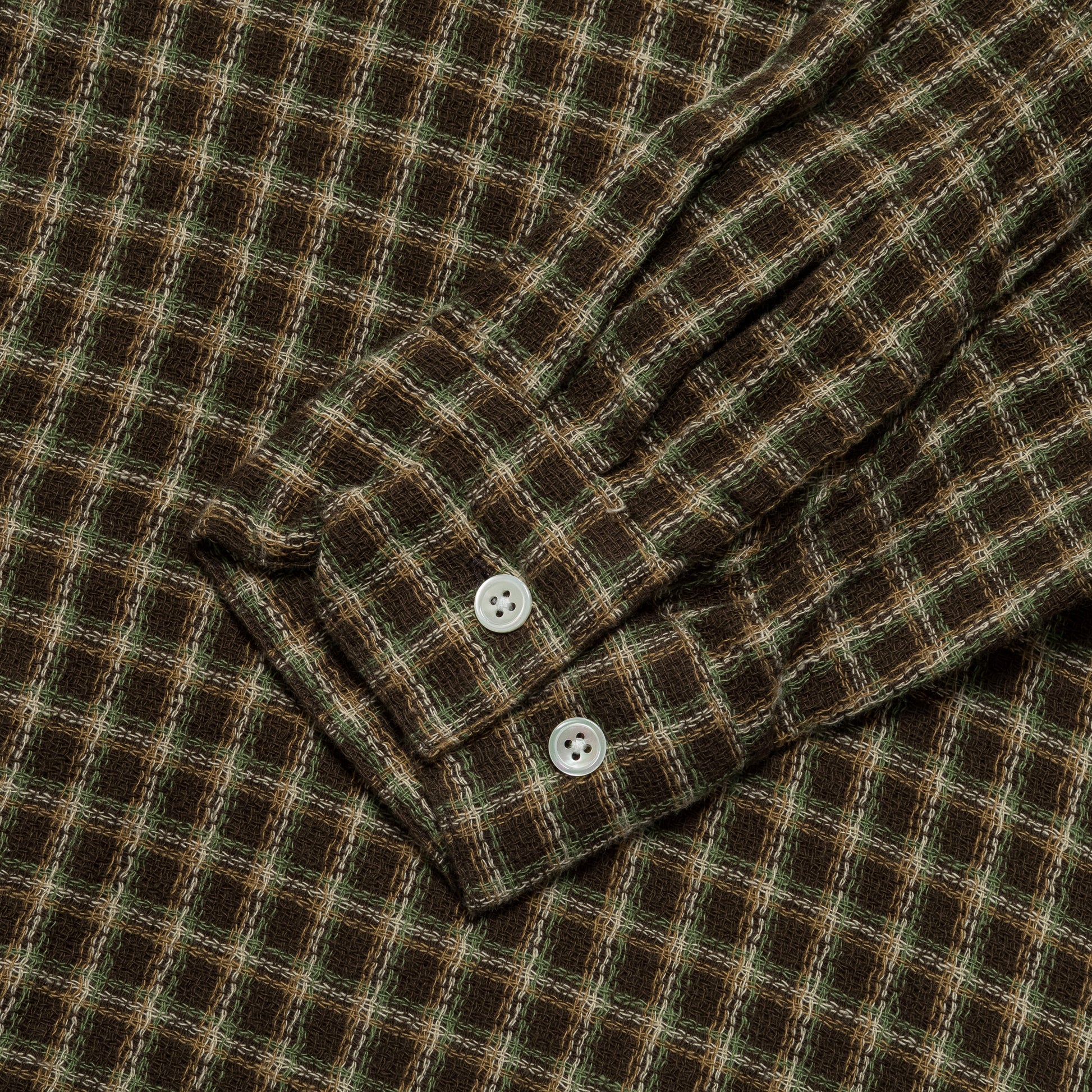 Open B.D. Panama Check Double Face - Brown