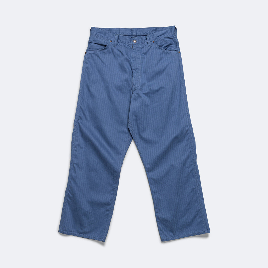 Painter Pants Supima Herringbone - Blue