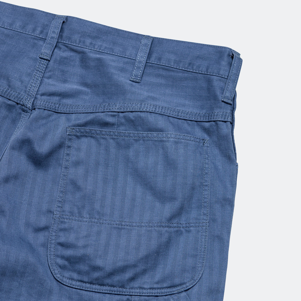 Painter Pants Supima Herringbone - Blue