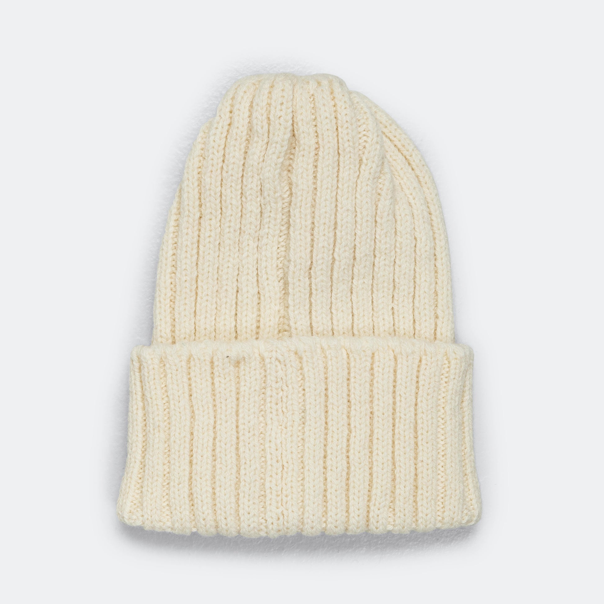Wool Watch Cap - Natural