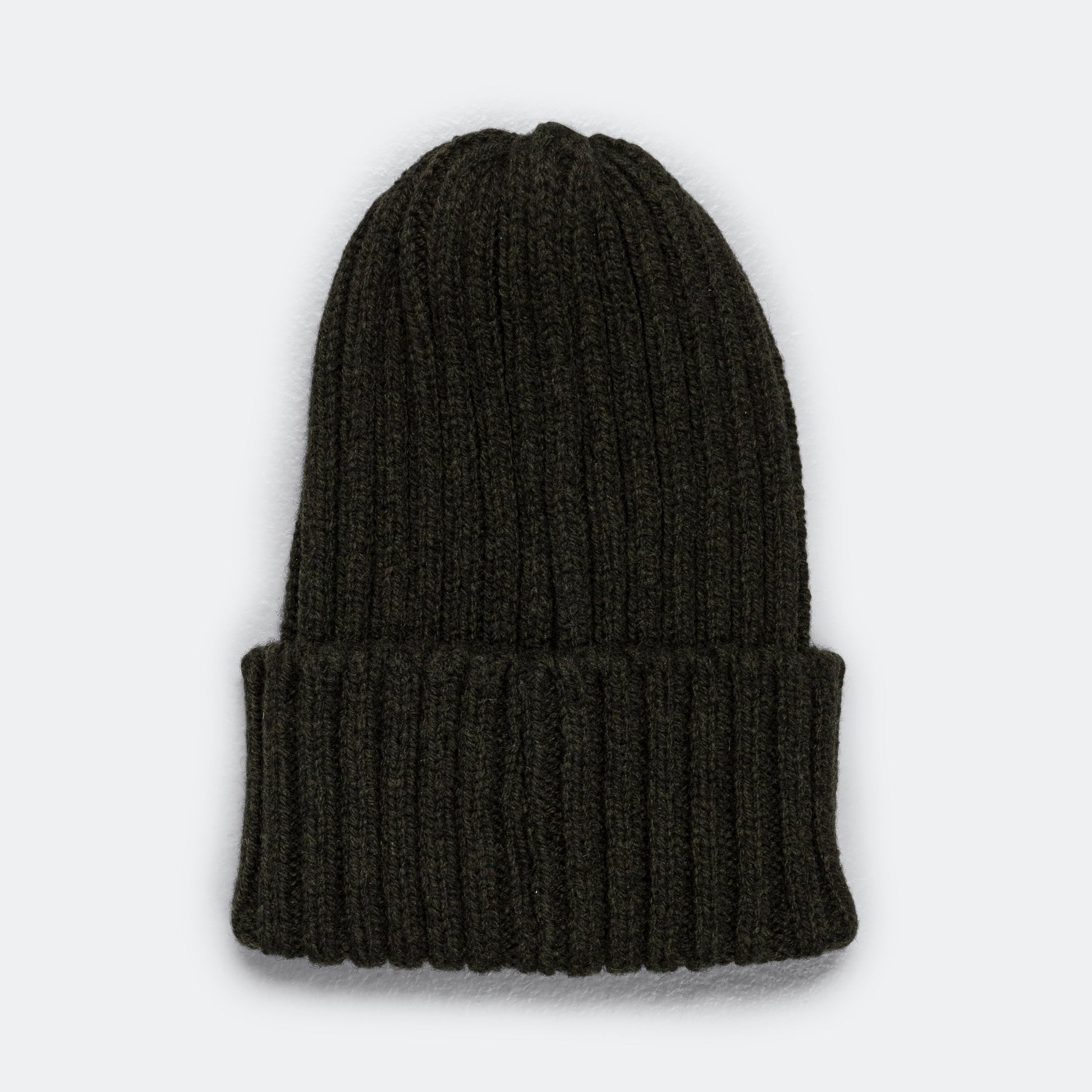 Wool Watch Cap - Olive