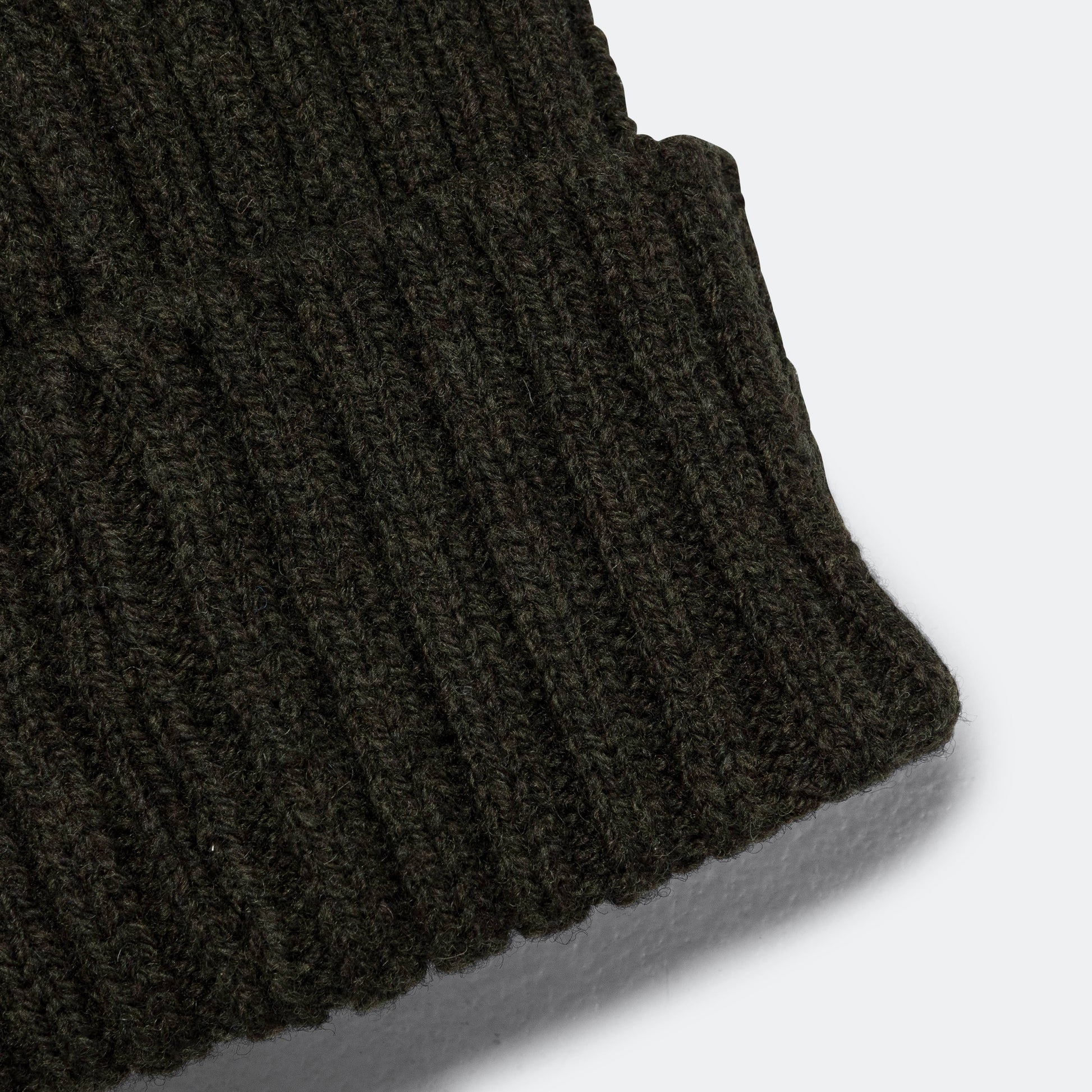 Wool Watch Cap - Olive