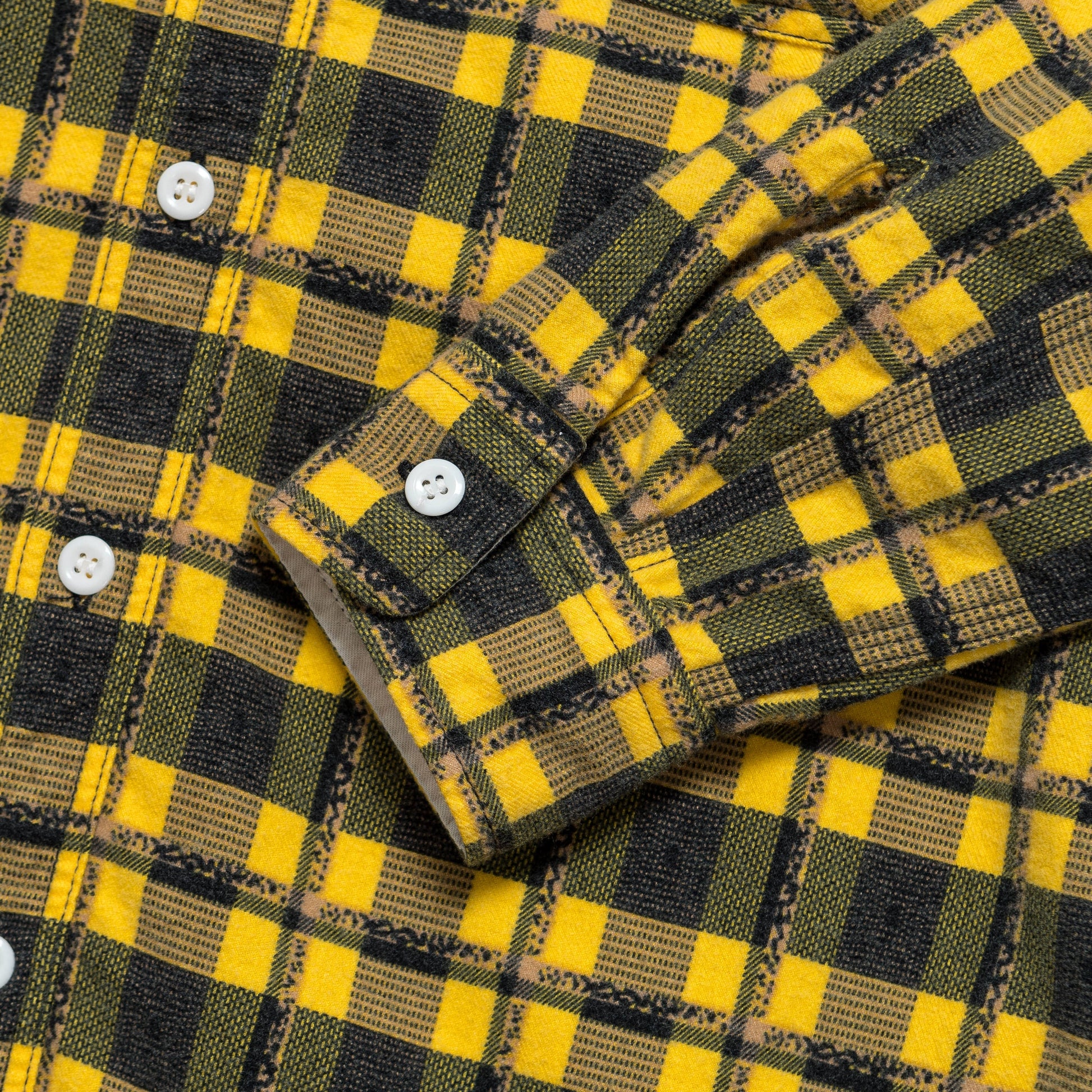 Work Print Nel - Yellow