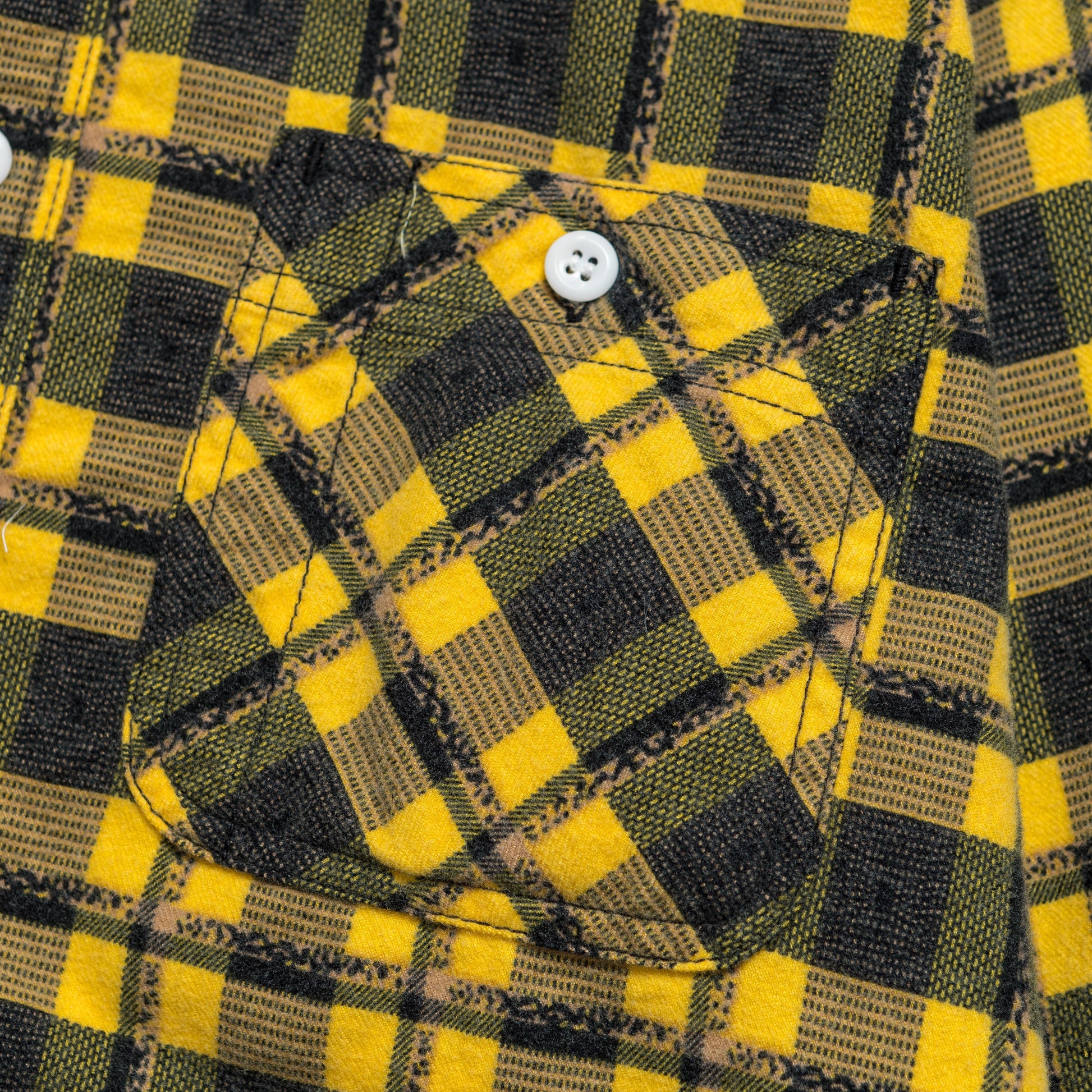 Work Print Nel - Yellow