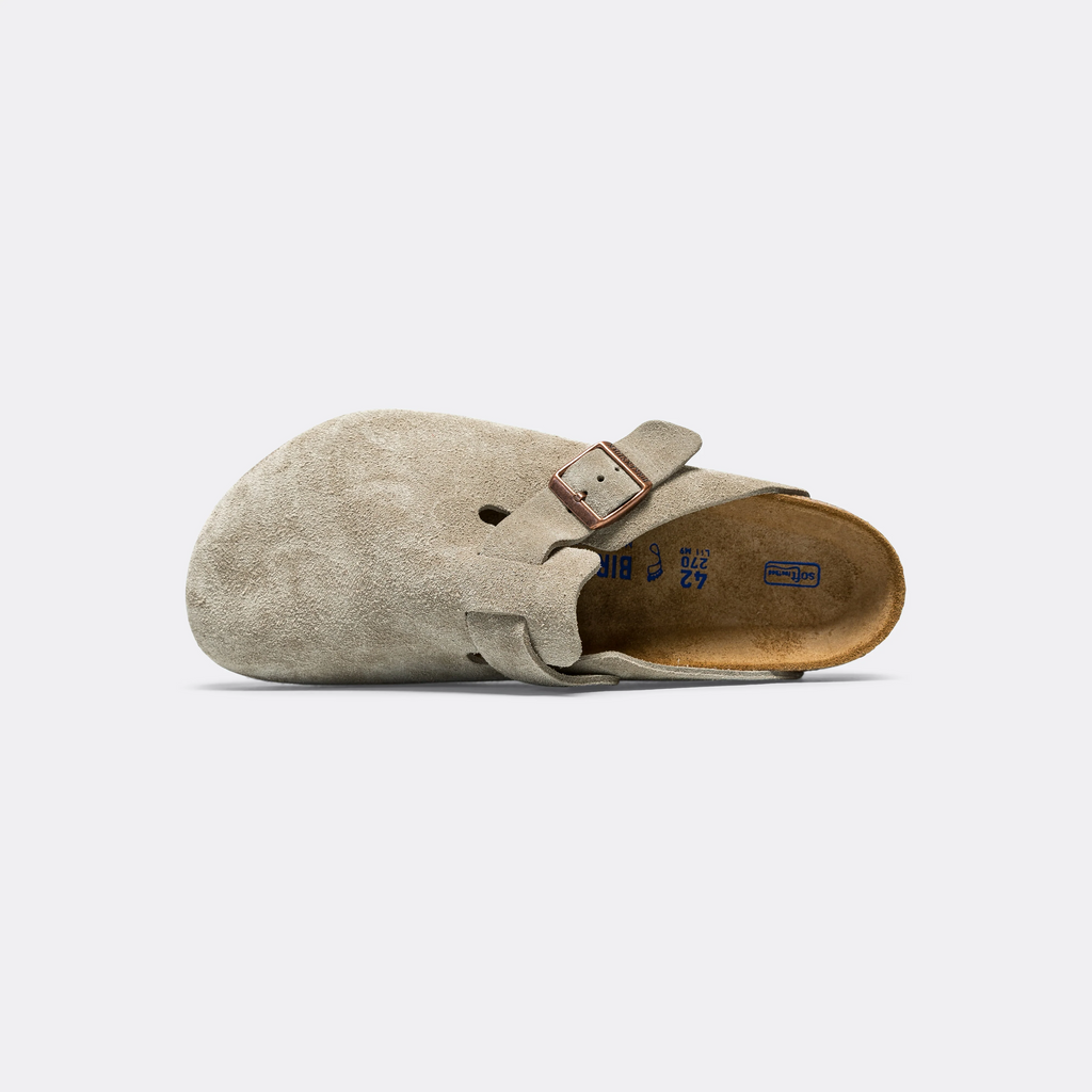 Boston SFB - Taupe Suede Leather