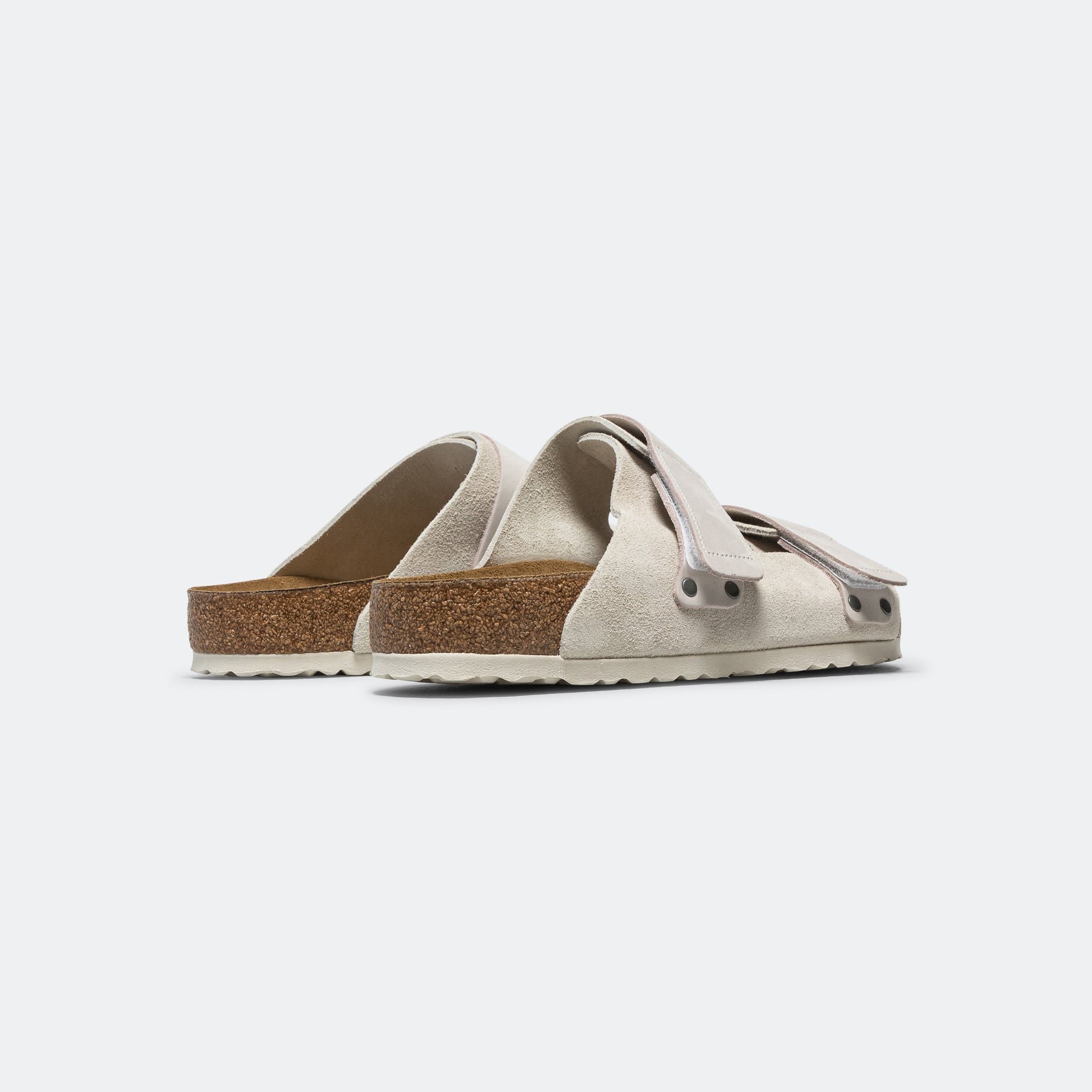 Uji - Antique White Suede Leather