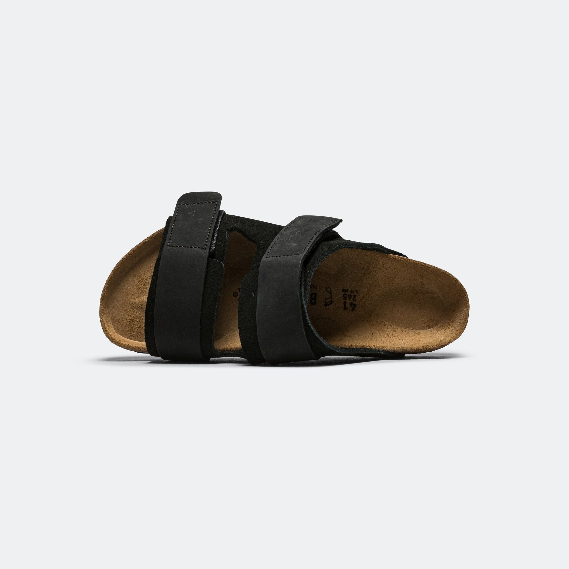 Uji - Black Suede Leather